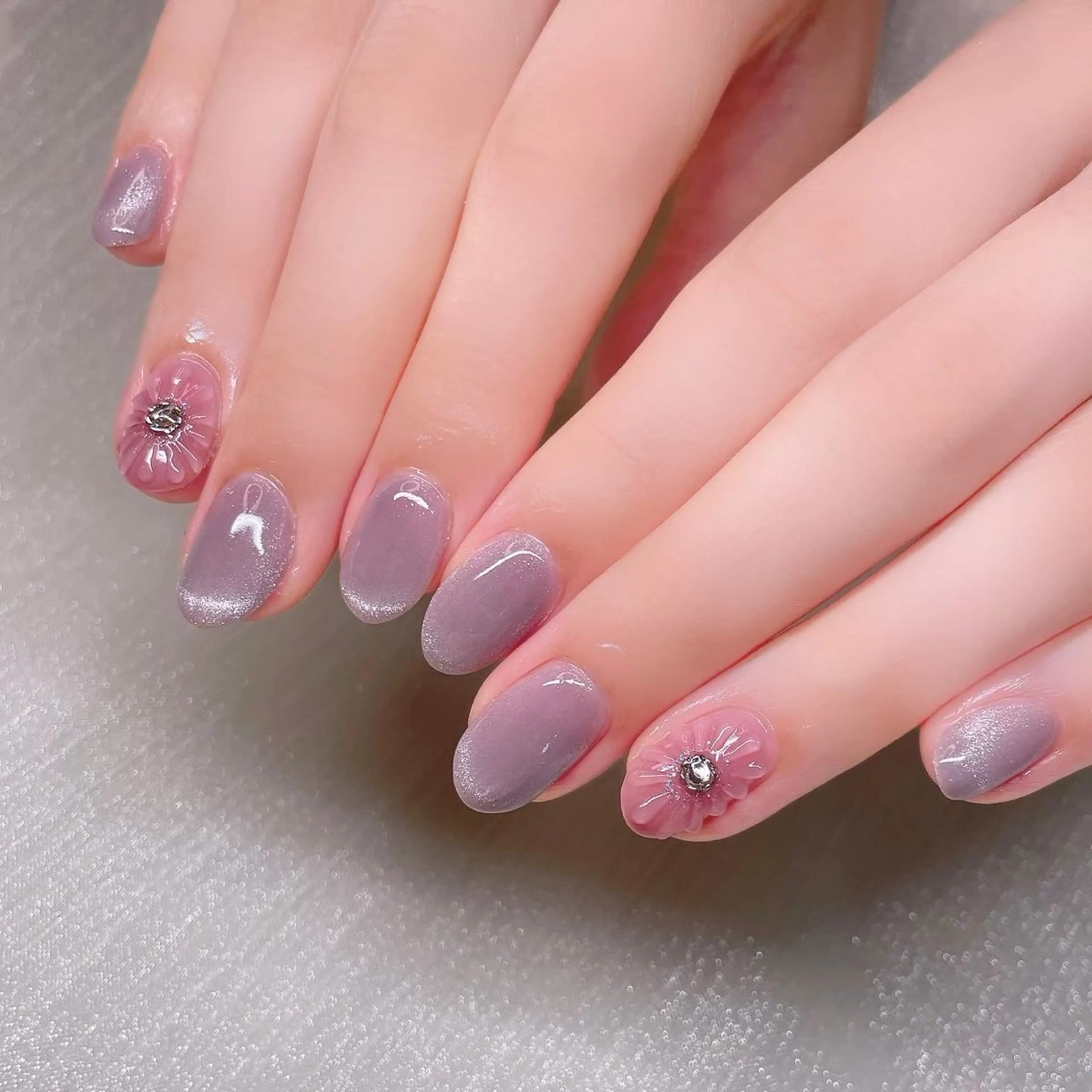 ネイル 長さ出し ハンドネイル Nailist SUZU所属・Nailist suzuのネイルデザイン