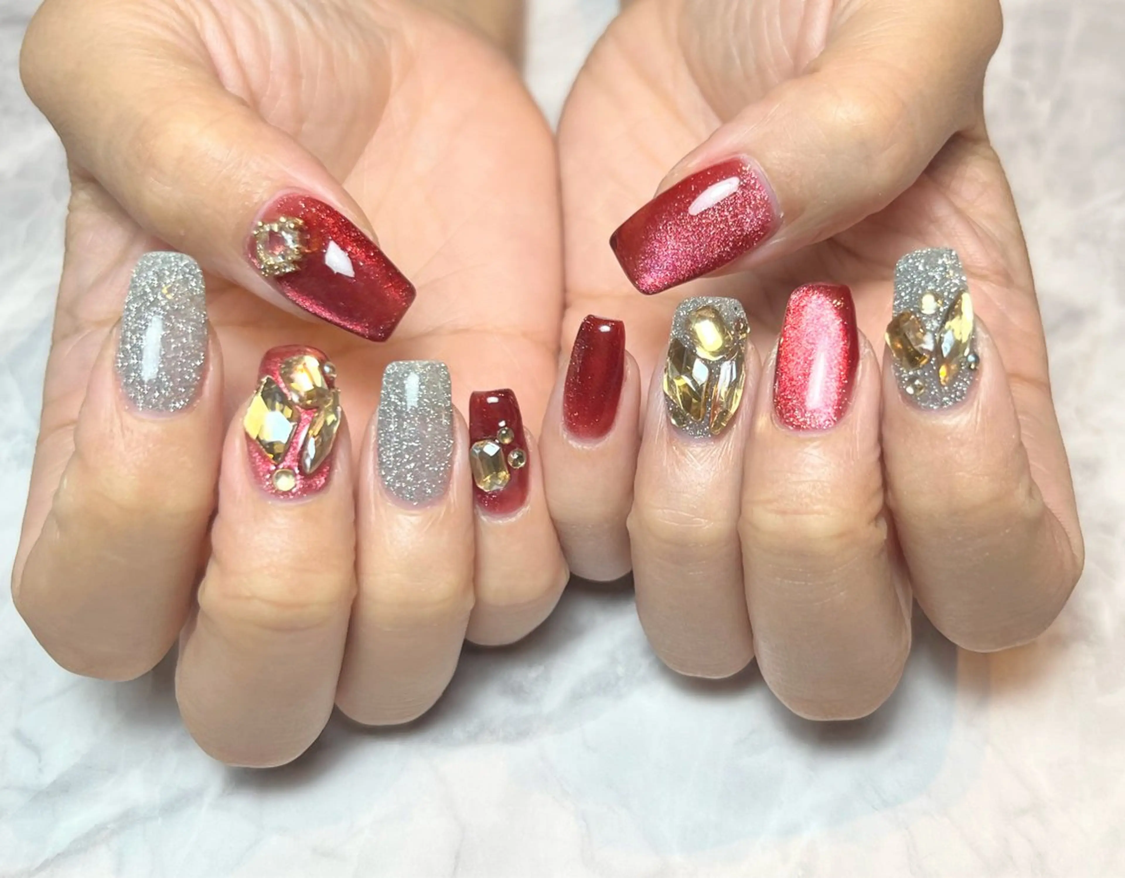 ネイル 7nail所属・なんば7nail YUZUHAのネイルデザイン