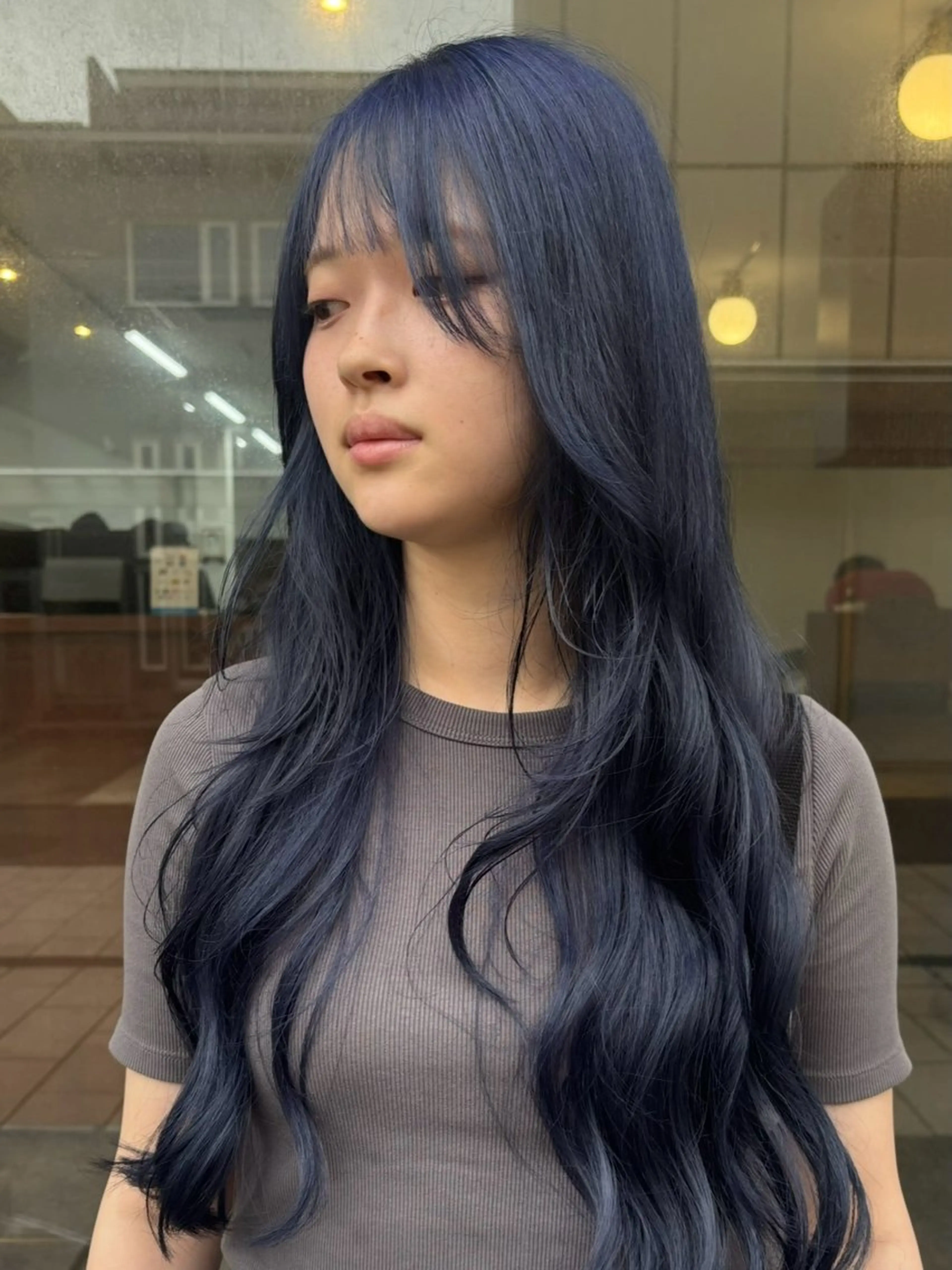 ロング ヘアカラー 🌈トップデザイナー 金沢駅近nanamiのヘアスタイル