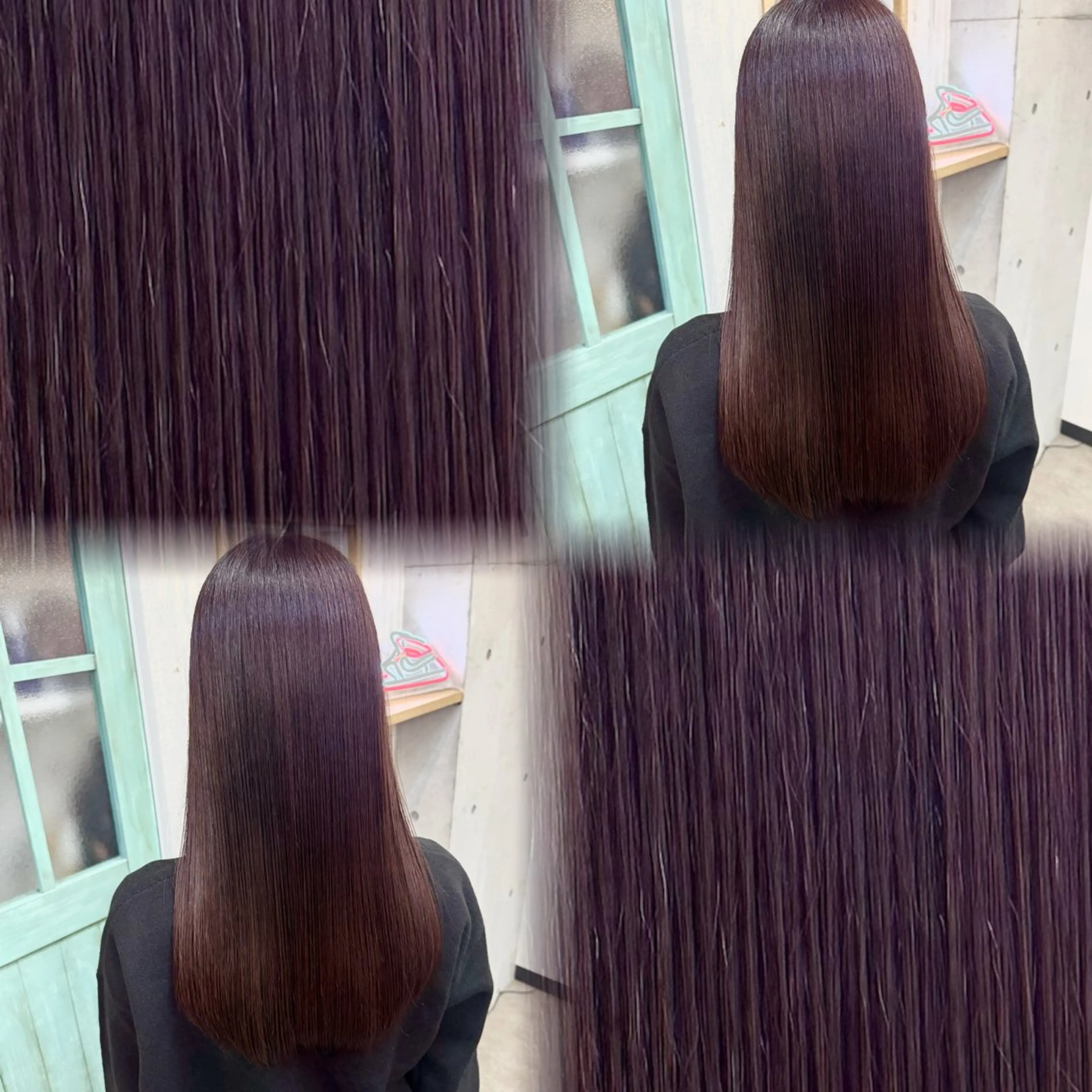 ロング カラー ヘアカラー トリートメント 髙橋 李里亜のヘアスタイル