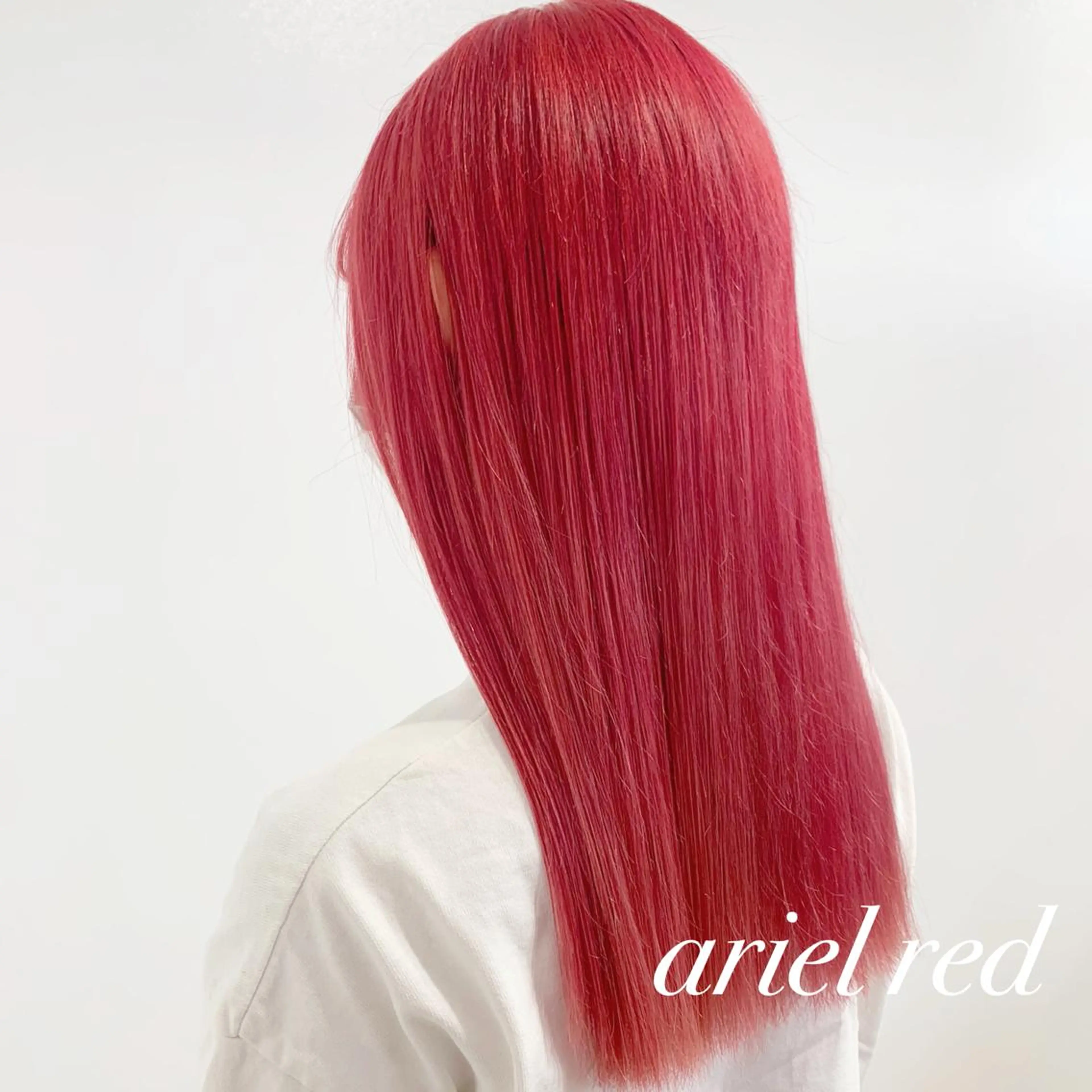 ロング カラー レッドカラー 🍒暖色✖️レイヤー ／Haruna🍒のヘアスタイル