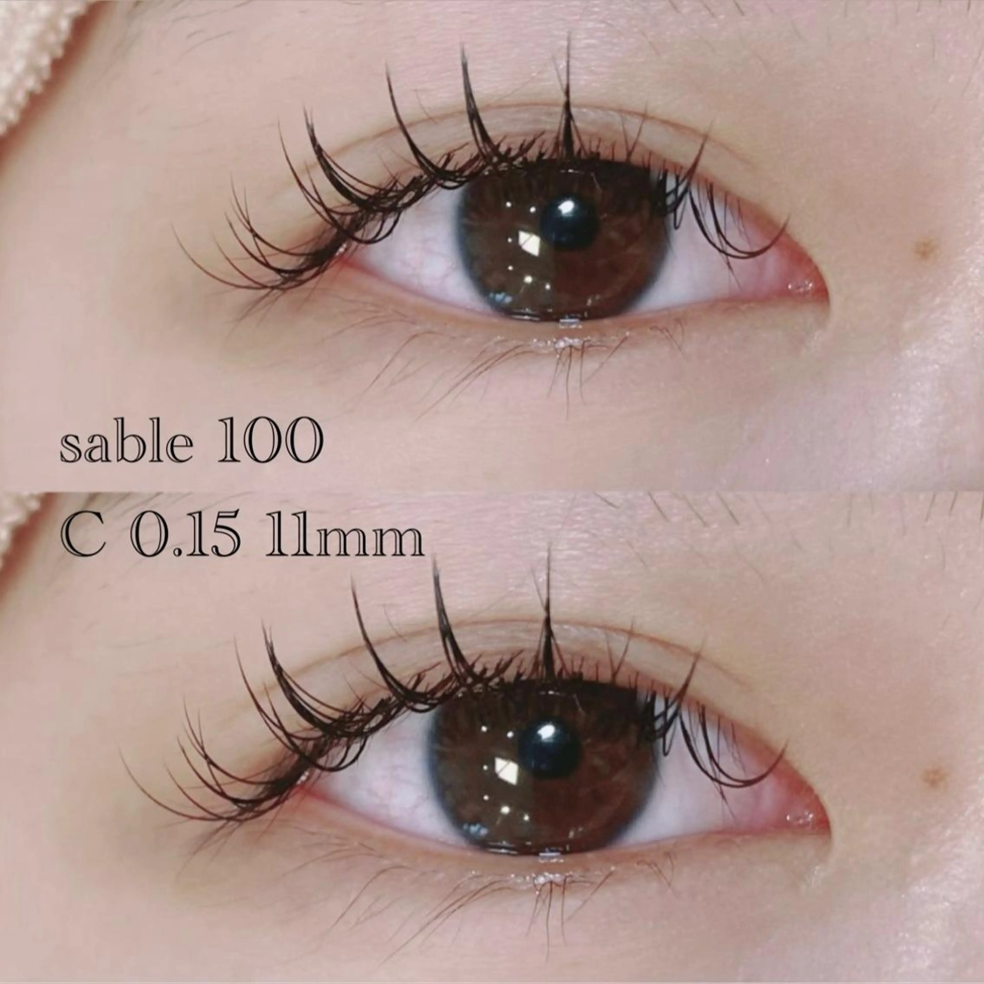 マツエク・マツパ Cカール セーブル OLIVIA 郷家 ♡のマツエク・マツパデザイン