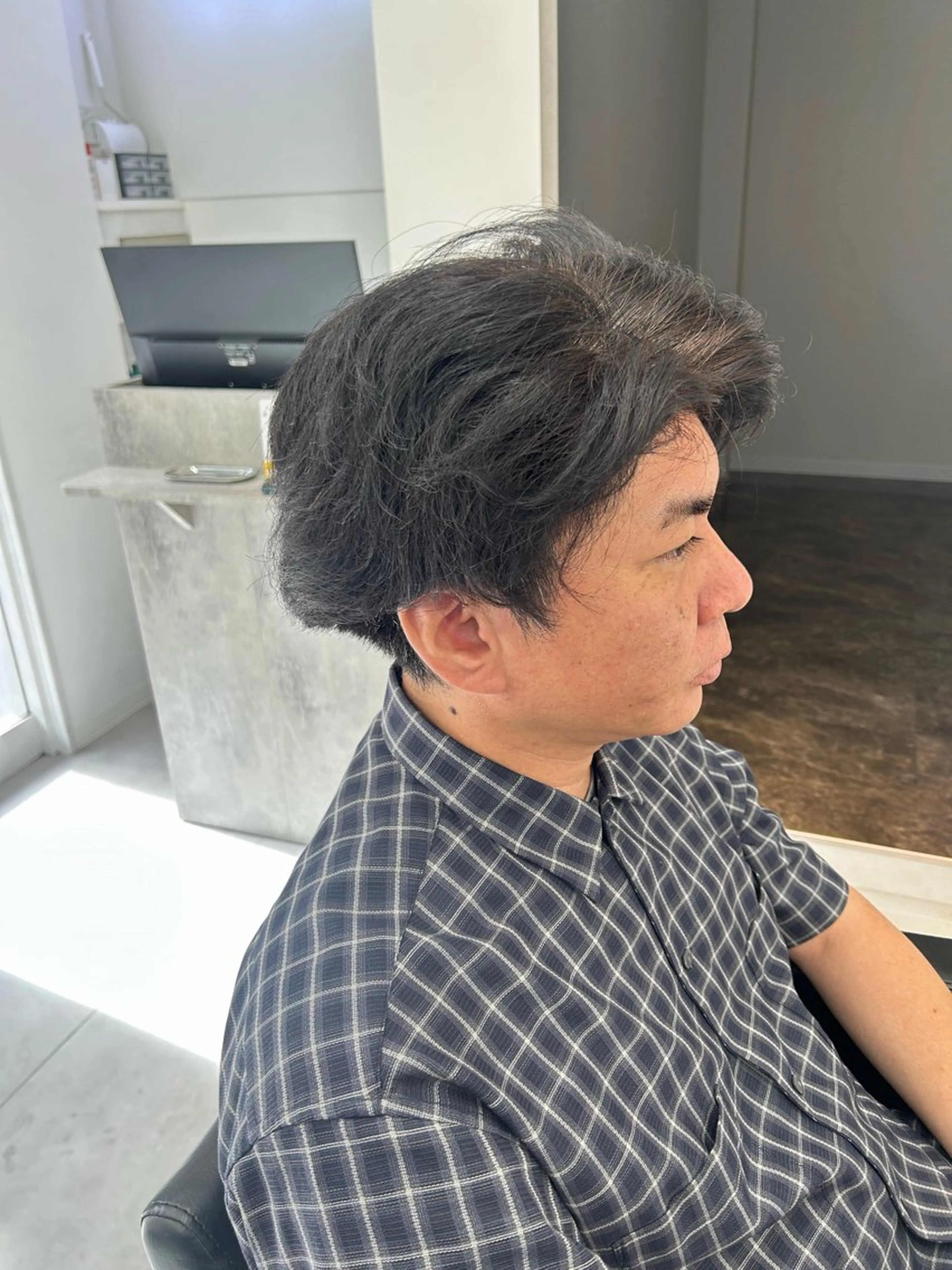 ショート パーマ メンズ 女性目線で作るメンズ パーマ☑️/Renaのヘアスタイル