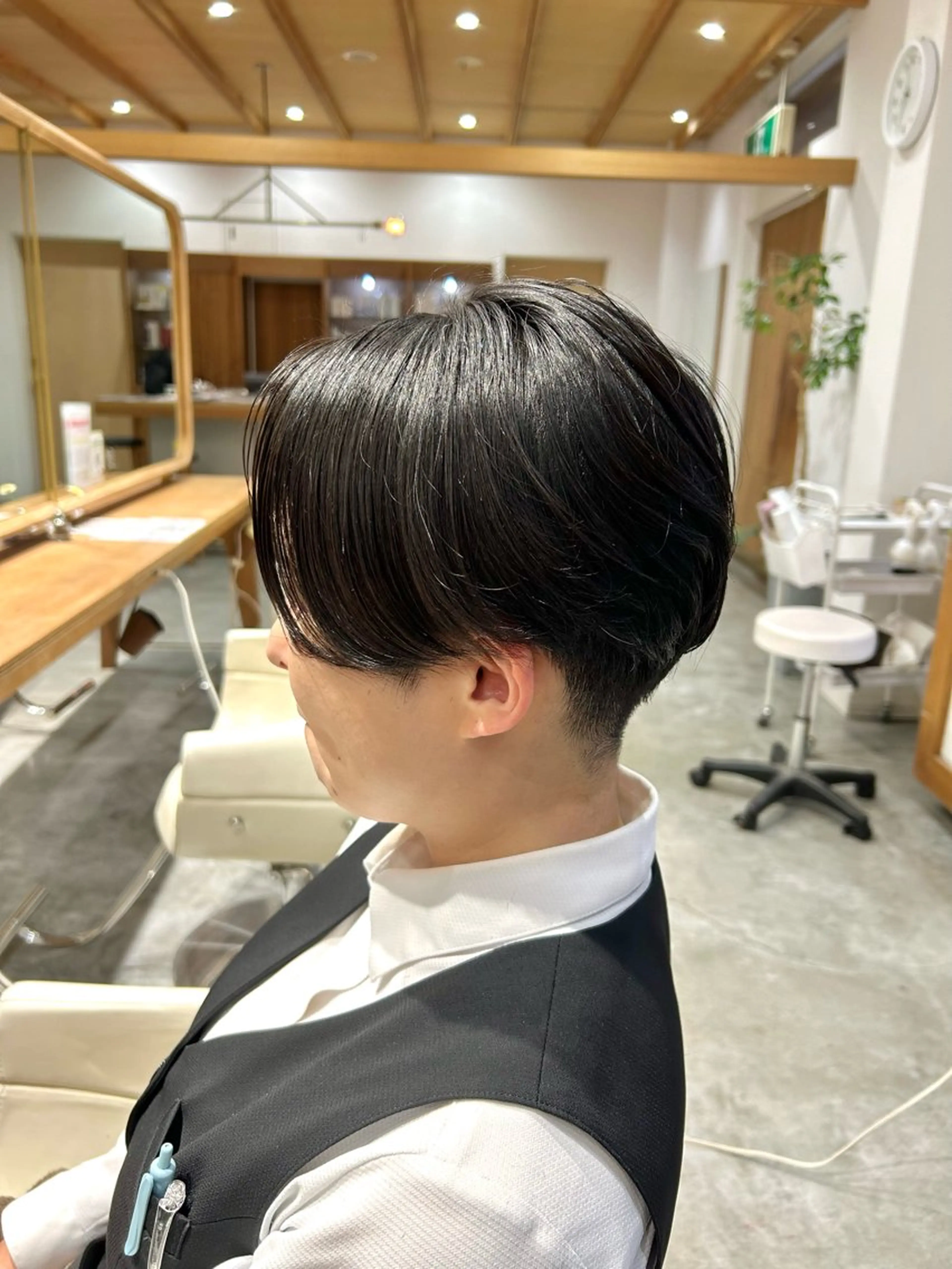 ショート ハンサムショート ショートヘア カット fulam所属・佐藤悠生/郡山 メンズパーマ.カットのヘアスタイル