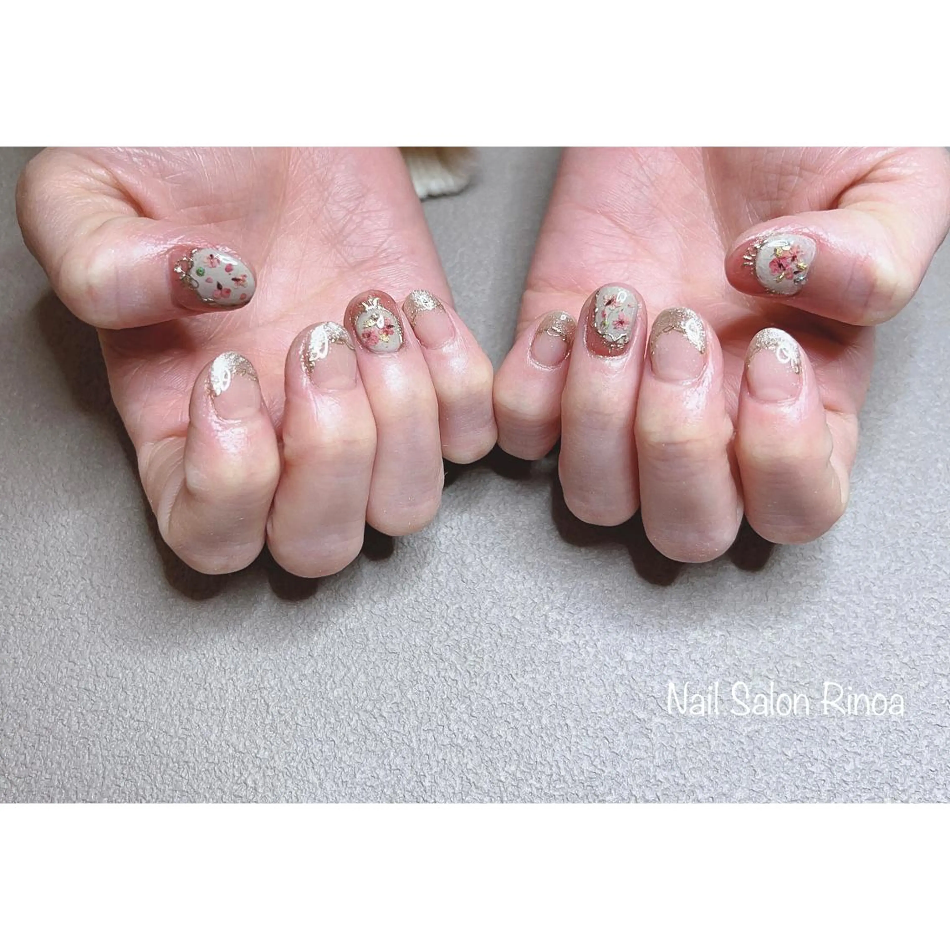 ネイル ハンドネイル フットネイル Nail Salon Rinoaのネイルデザイン