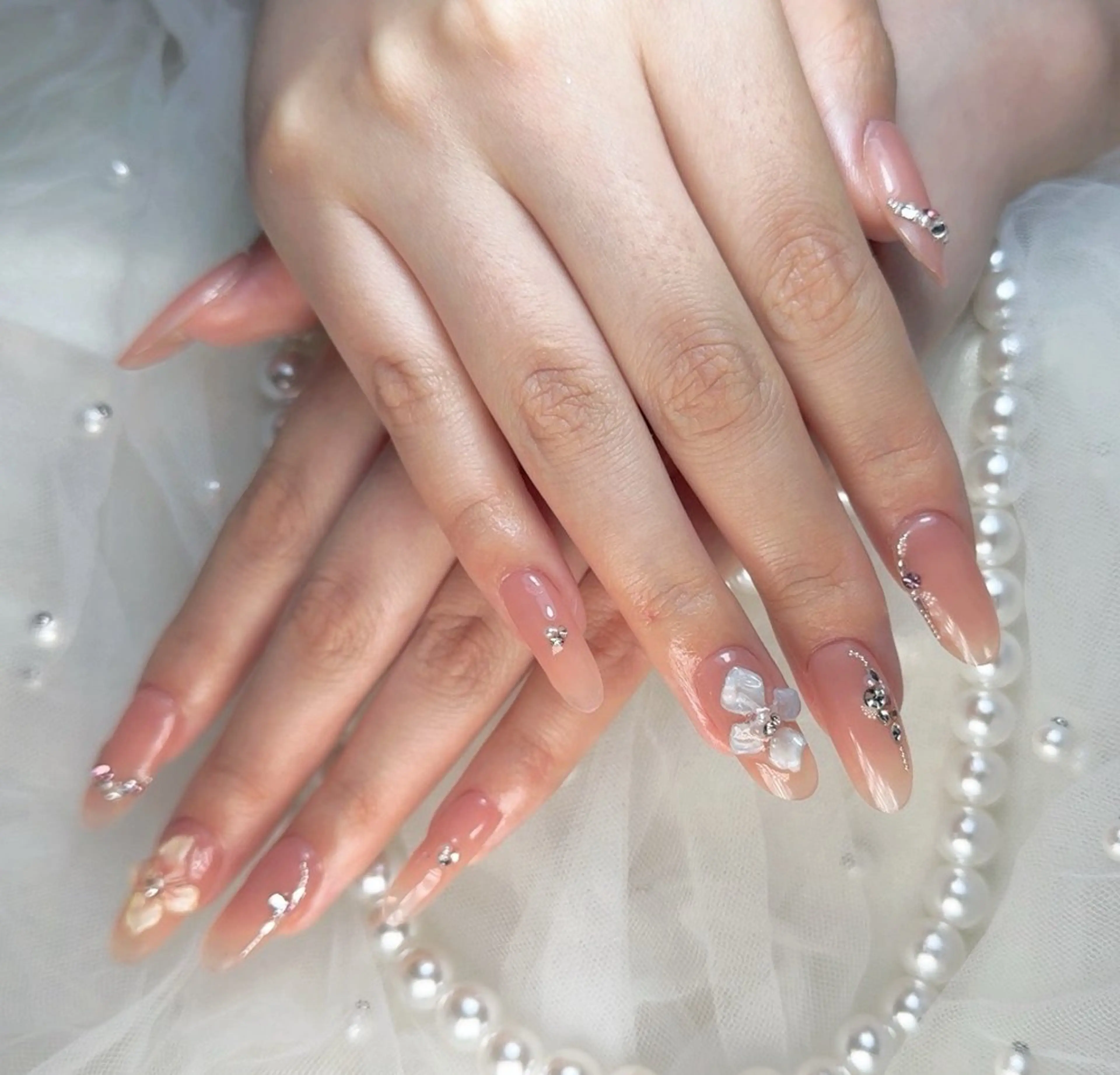 ネイル シンプルネイル リセス 高田馬場のネイルデザイン