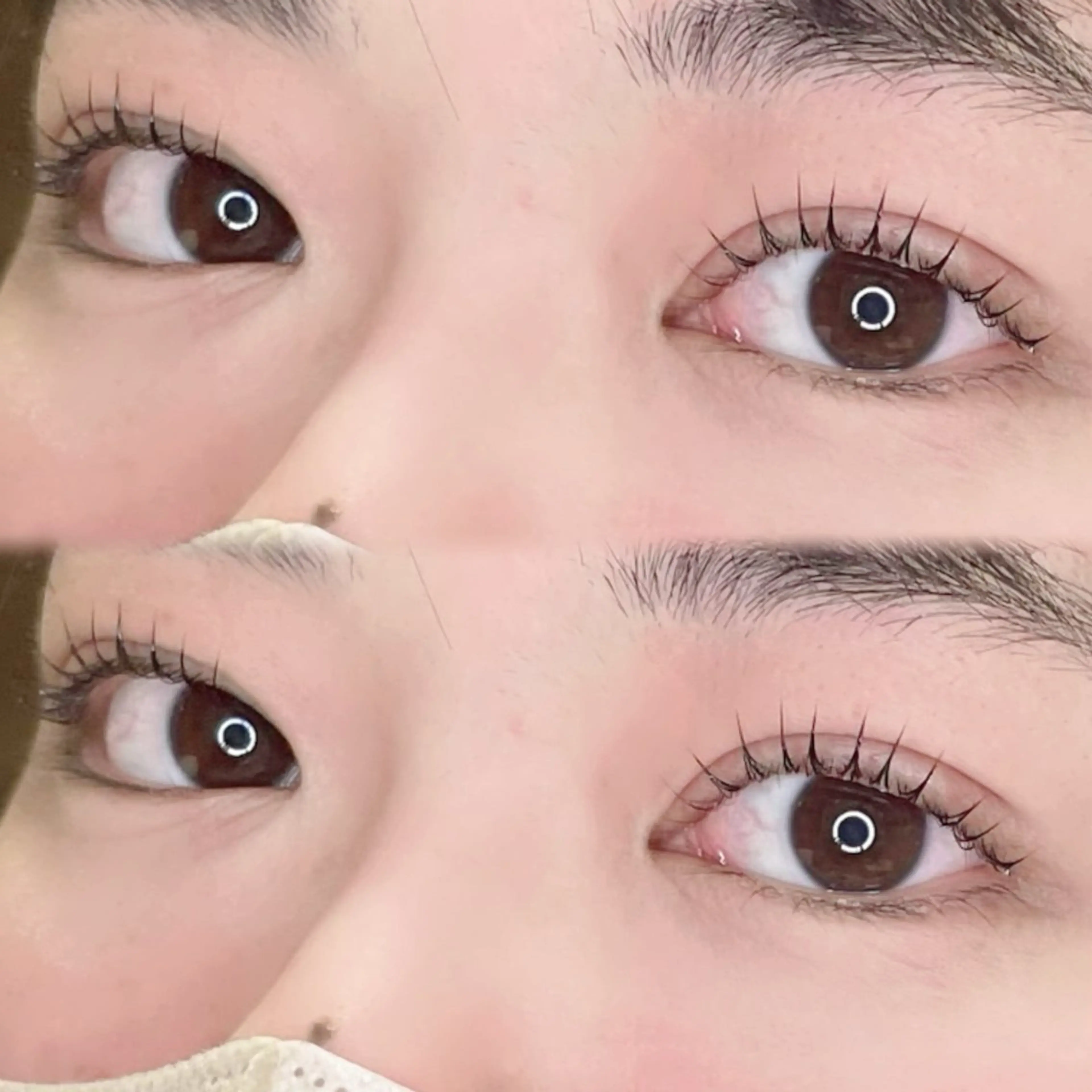 パリジェンヌ風まつげパーマ（コーティング付）の写真