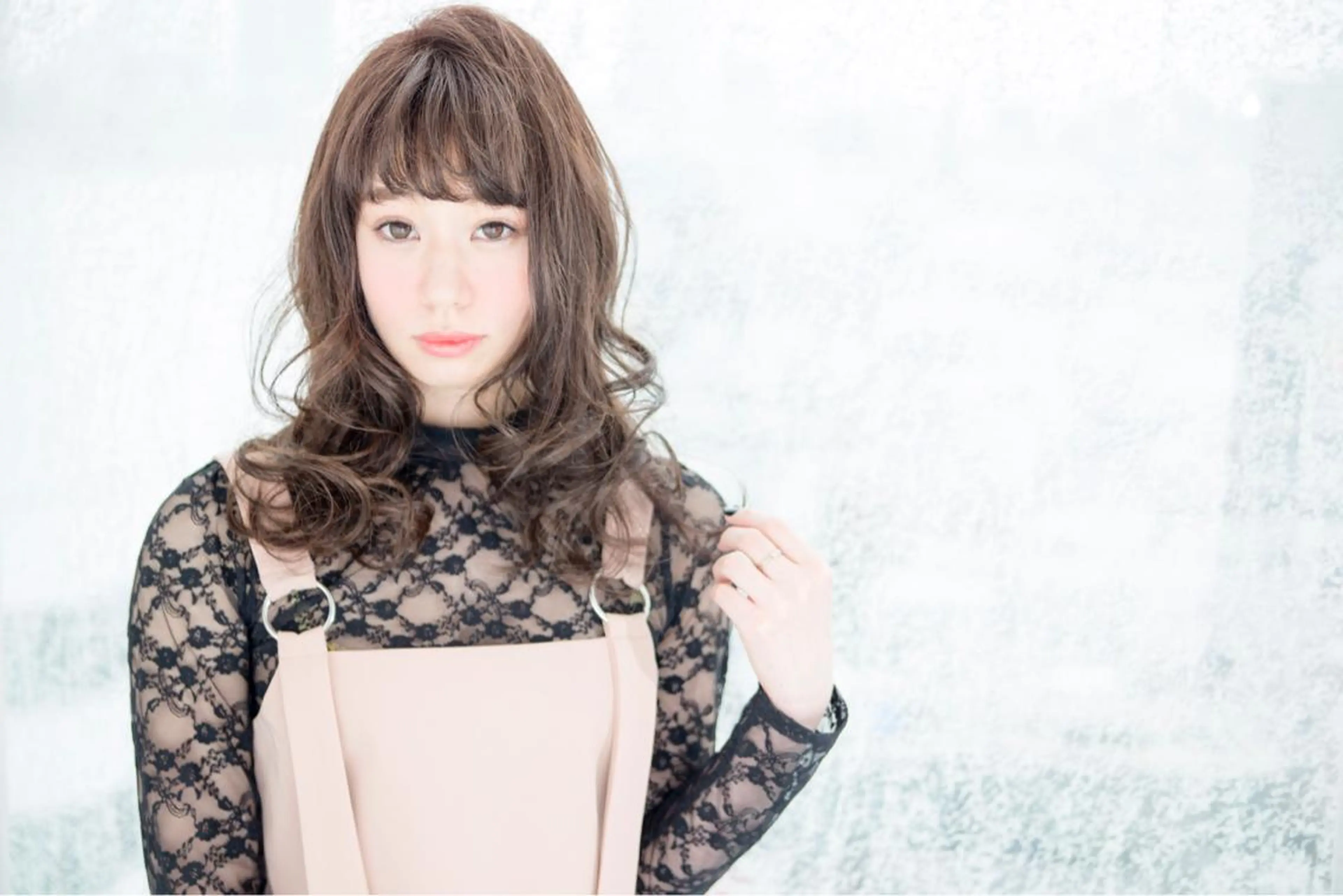 セミロング カラー Re:ta Hair 飯田淳平のヘアスタイル