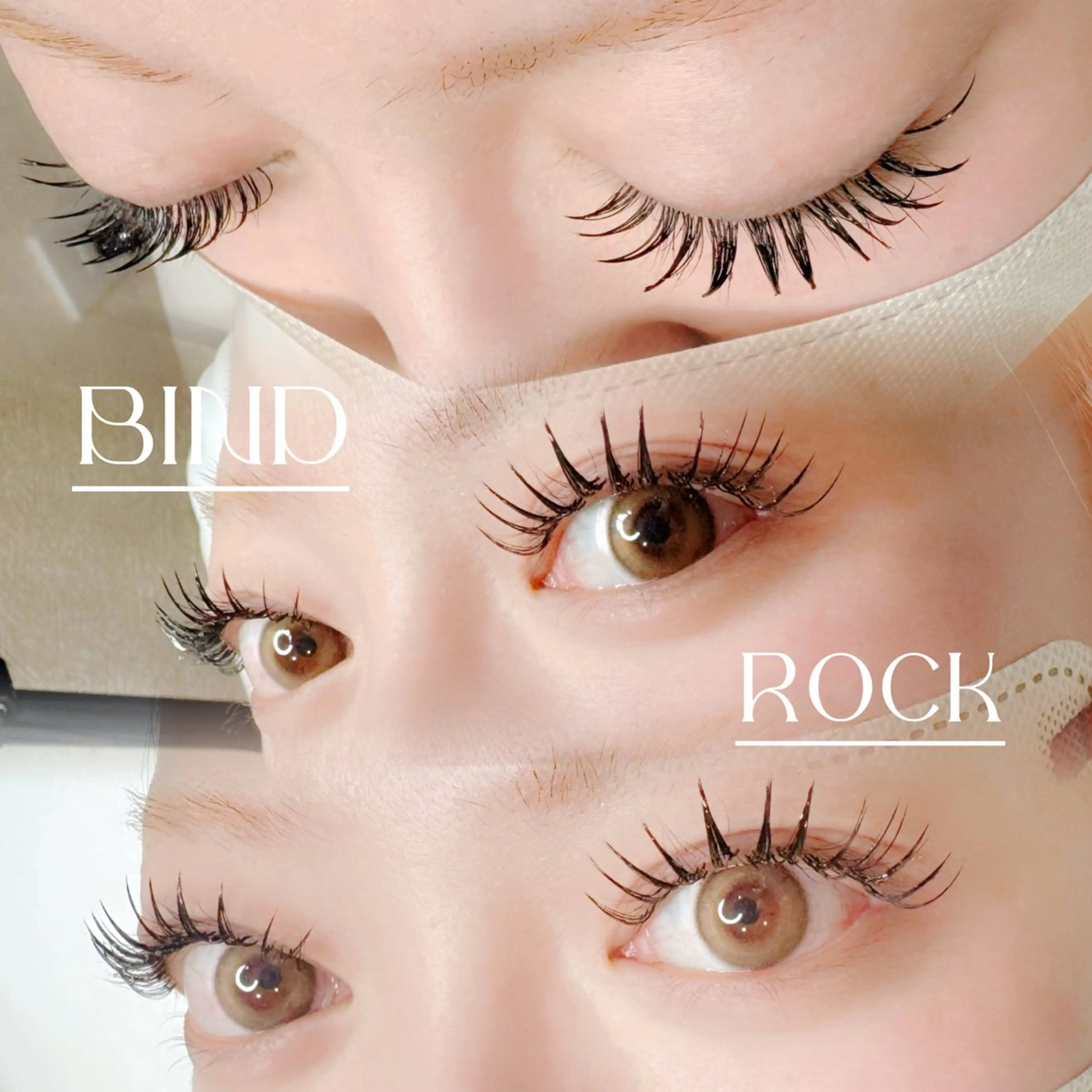 マツエク・マツパ バインドロック ～petiteCoco～eye&eyebrowStudio所属・petiteCoco /長野 麗衣奈のマツエク・マツパデザイン