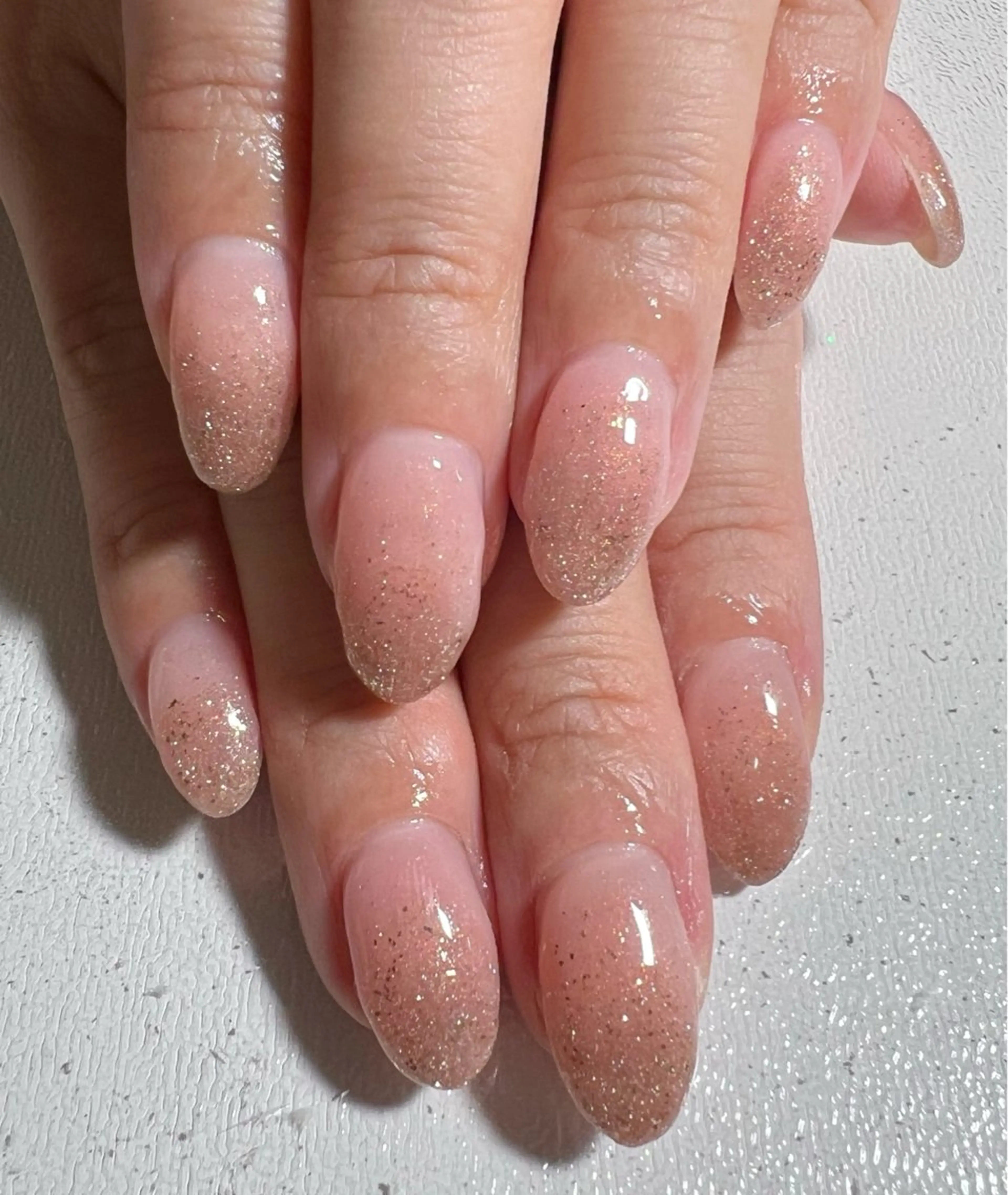 ネイル ラメ(グリッター) ハンドネイル private salon mieのネイルデザイン