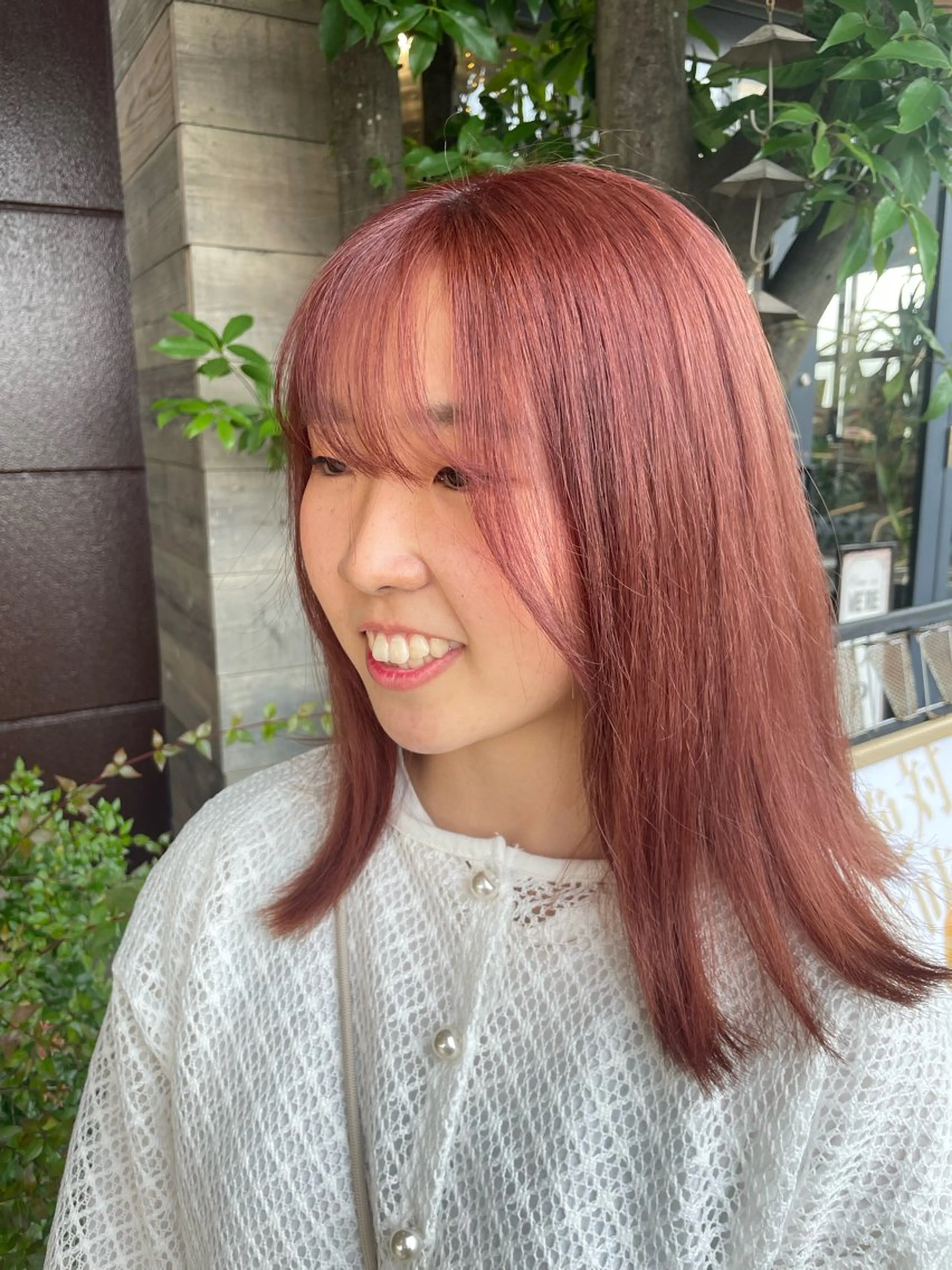 ロング カラー 梨子🐣艶カラー🌈 ダメージレス💖のヘアスタイル