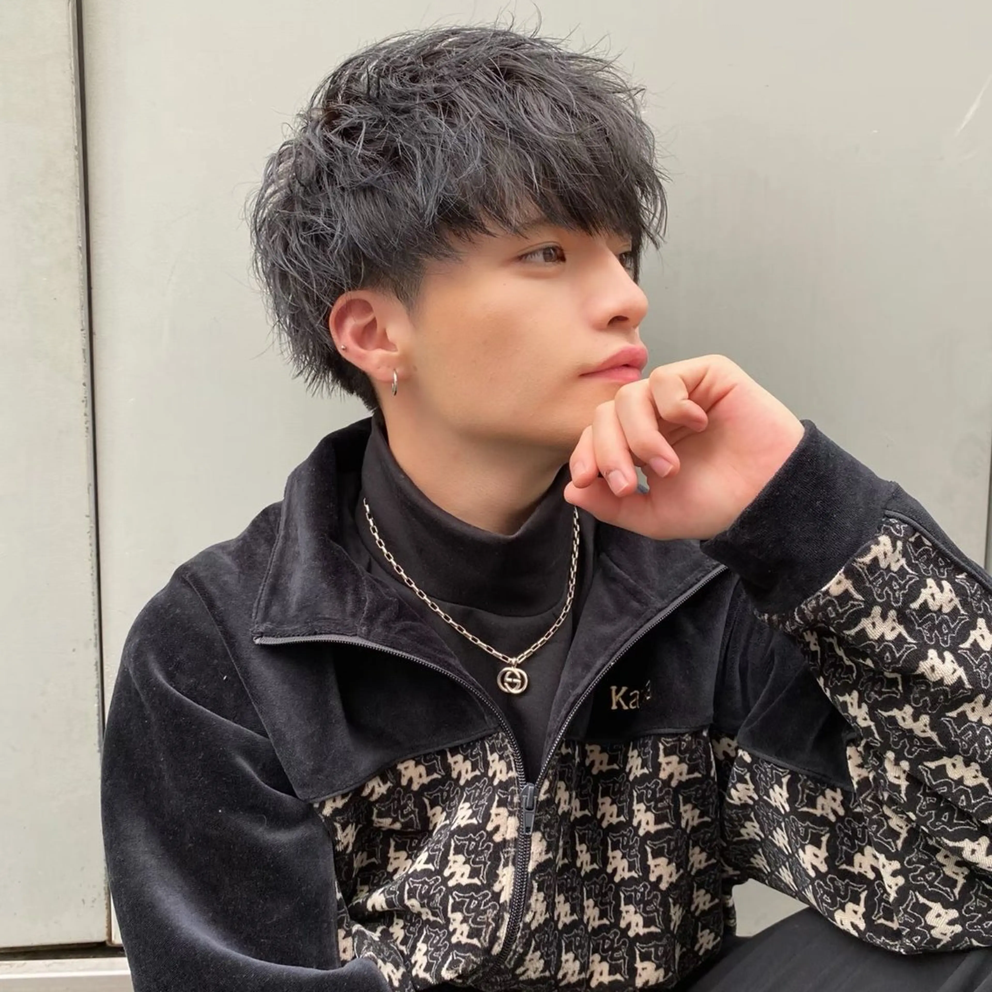 パーマ メンズ 女子ウケNo.1メン ズヘアー流行先端🌈のヘアスタイル