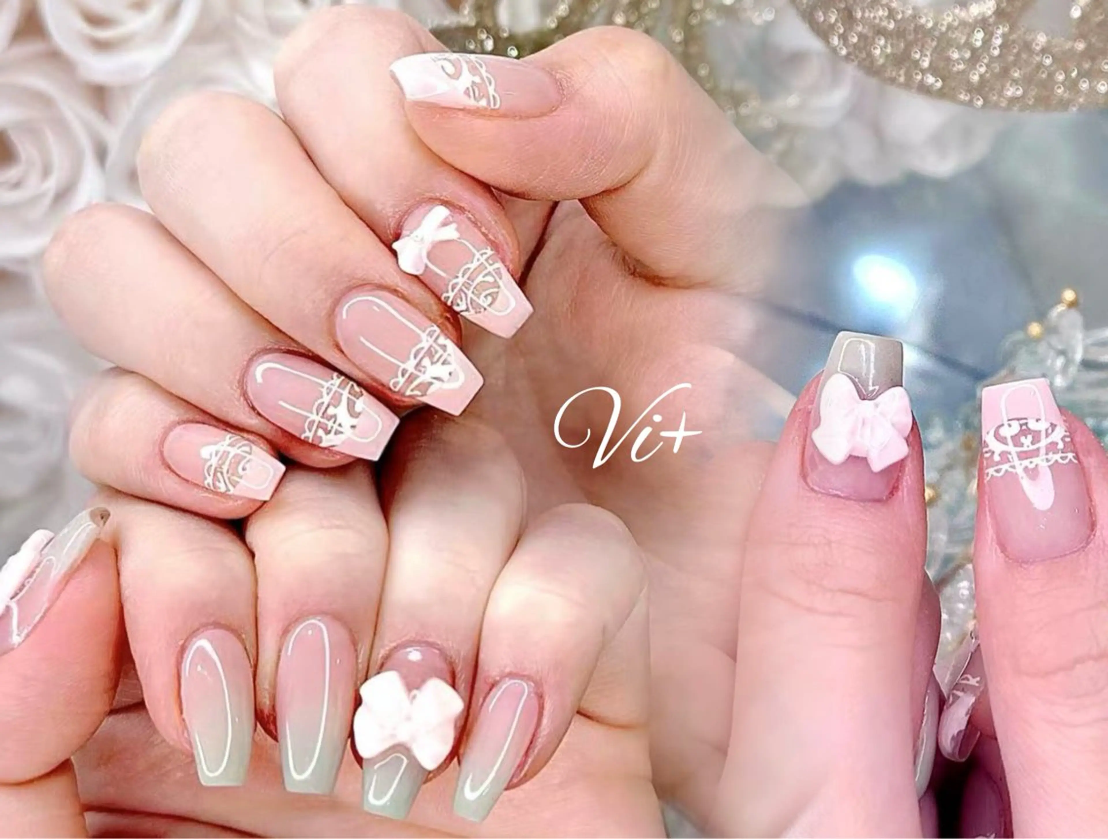 ネイル ハンドネイル ✨Nailsalon Vi+✨のネイルデザイン