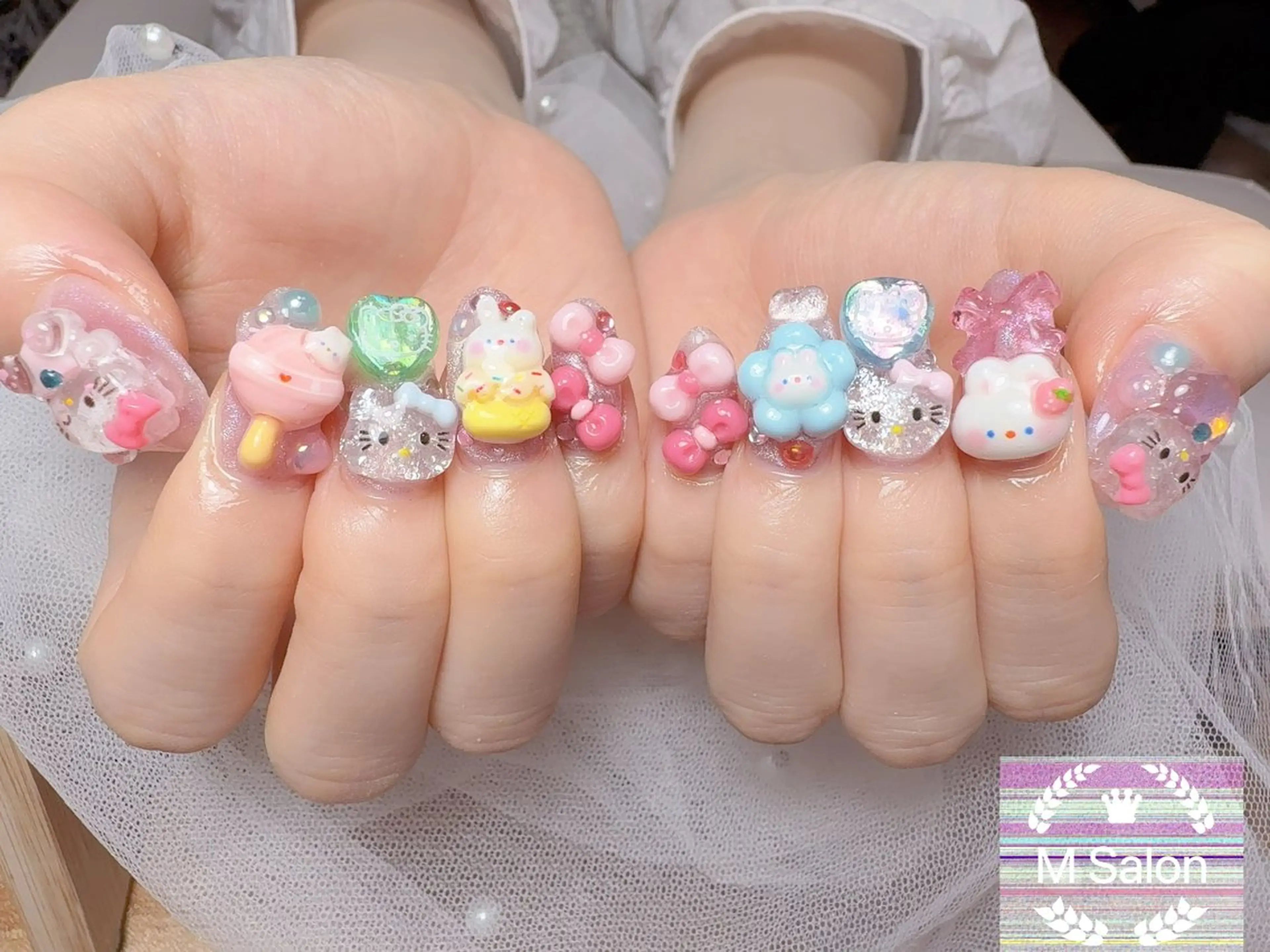 ネイル フレンチネイル マグネットネイル ニュアンスネイル オフィスネイル ワンカラーネイル ハンドネイル Mnail _KKのネイルデザイン