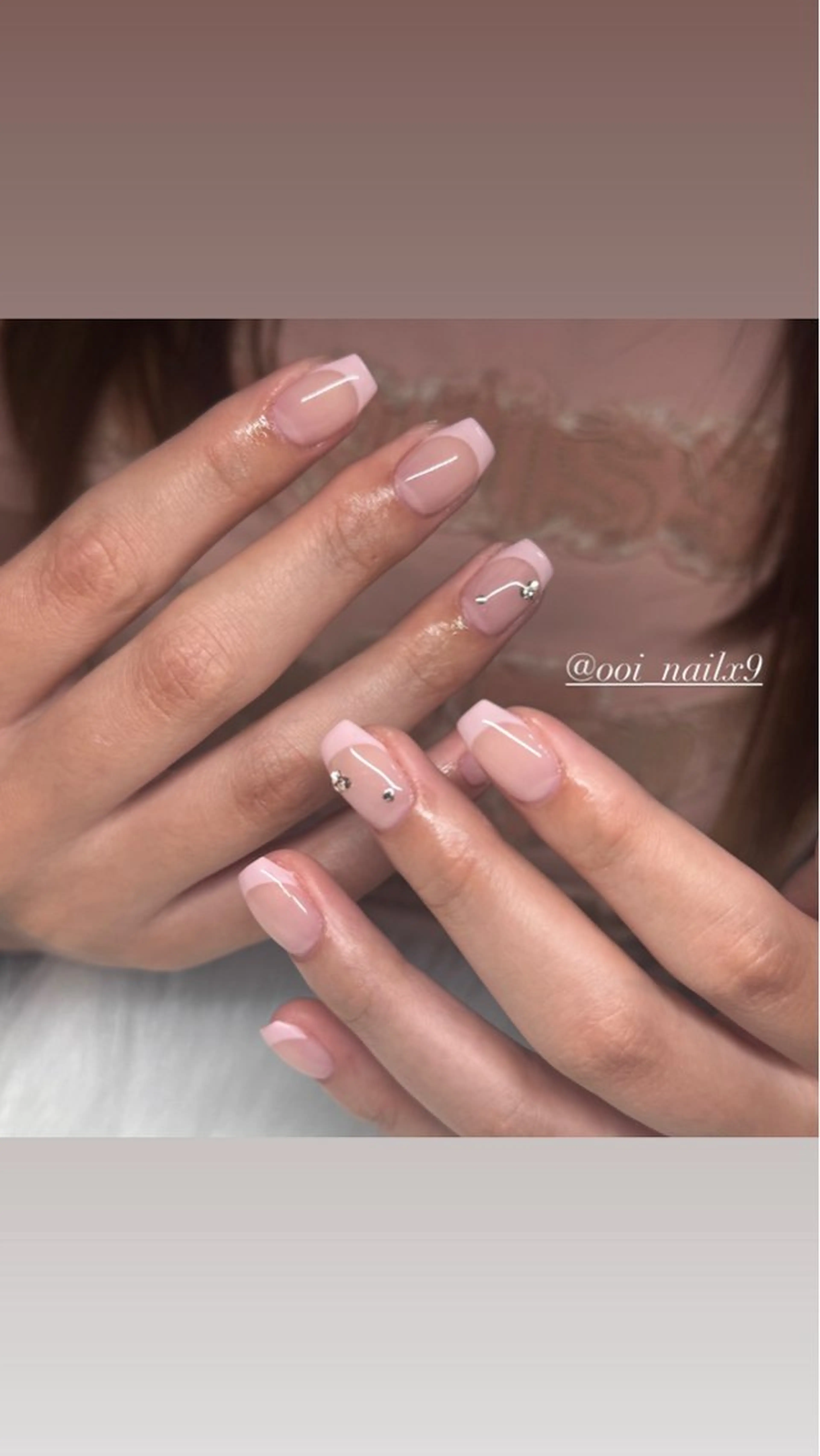 ネイル フレンチネイル ショートネイル M-nail ／ KONOMIのネイルデザイン