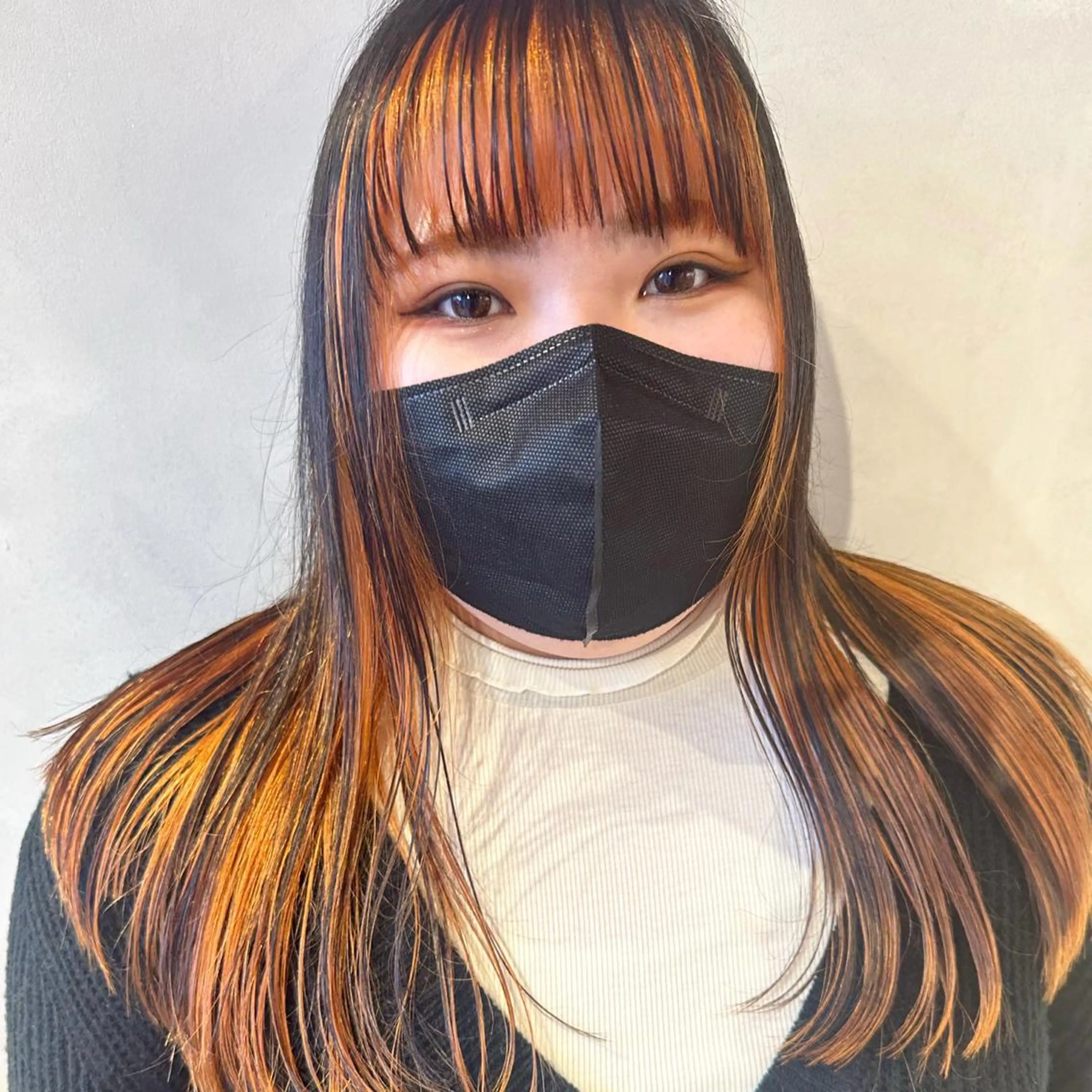 ロング カラー カット ヘアカラー トリートメント デザインカラー/パー マ🦖外岡咲希🦖のヘアスタイル