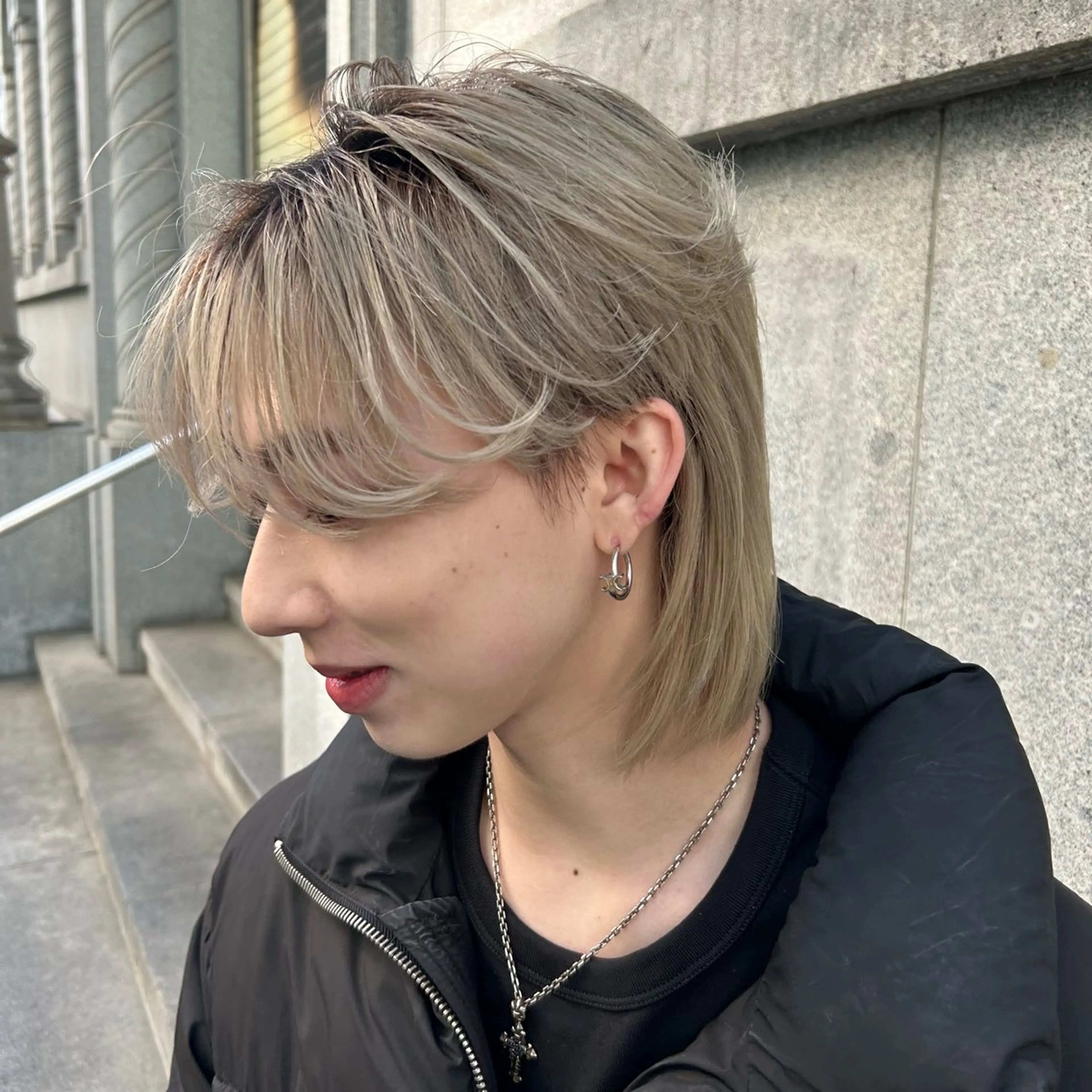 🏷【韓国風垢抜け確定🔥】カット＋ブリーチ＋カラー＋髪質改善トリートメントSET✨(ミニモ限定)の写真