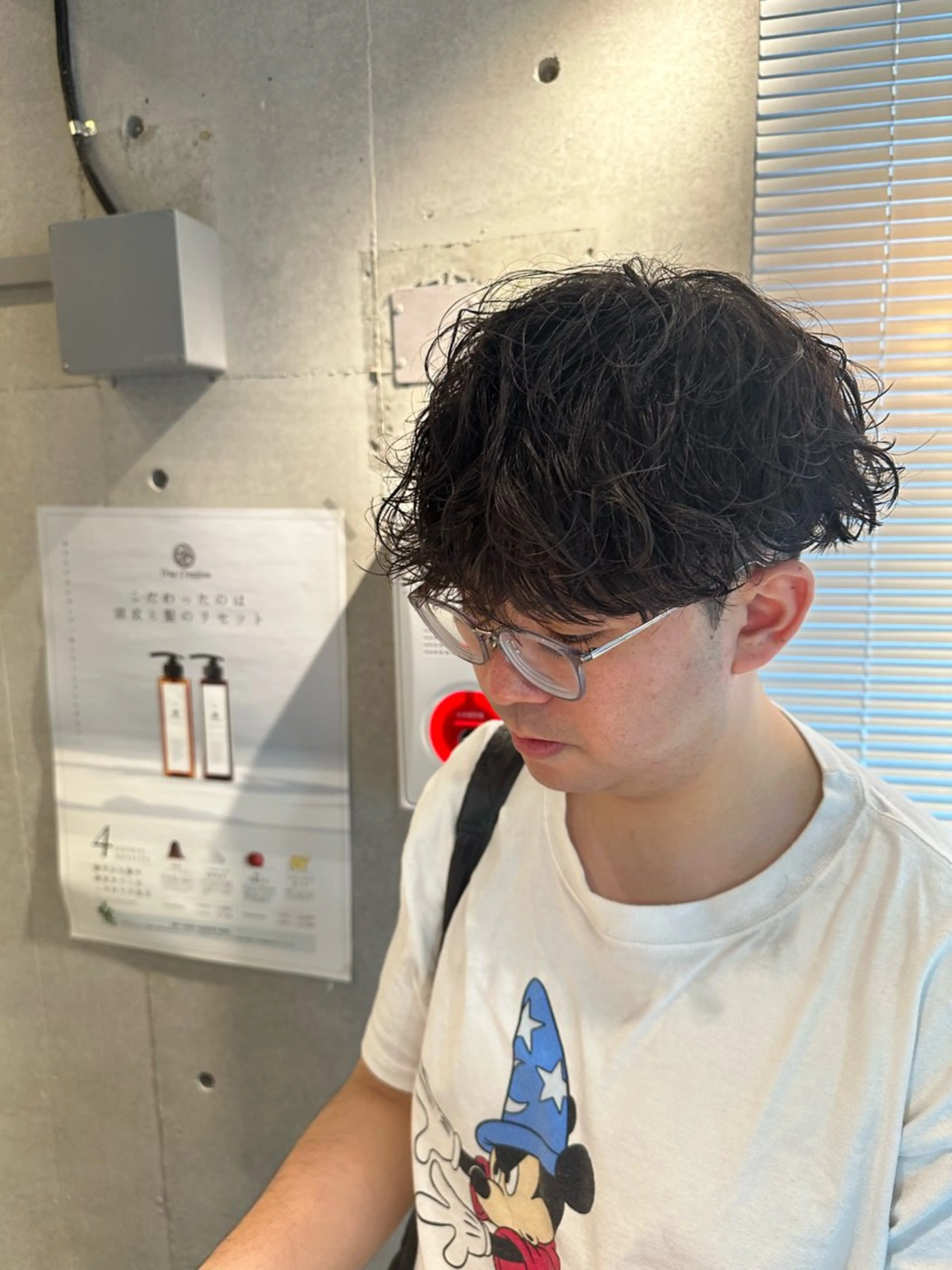 パーマ メンズ カット パーマ 💎メンズカット ／フェザー／細野💎のヘアスタイル