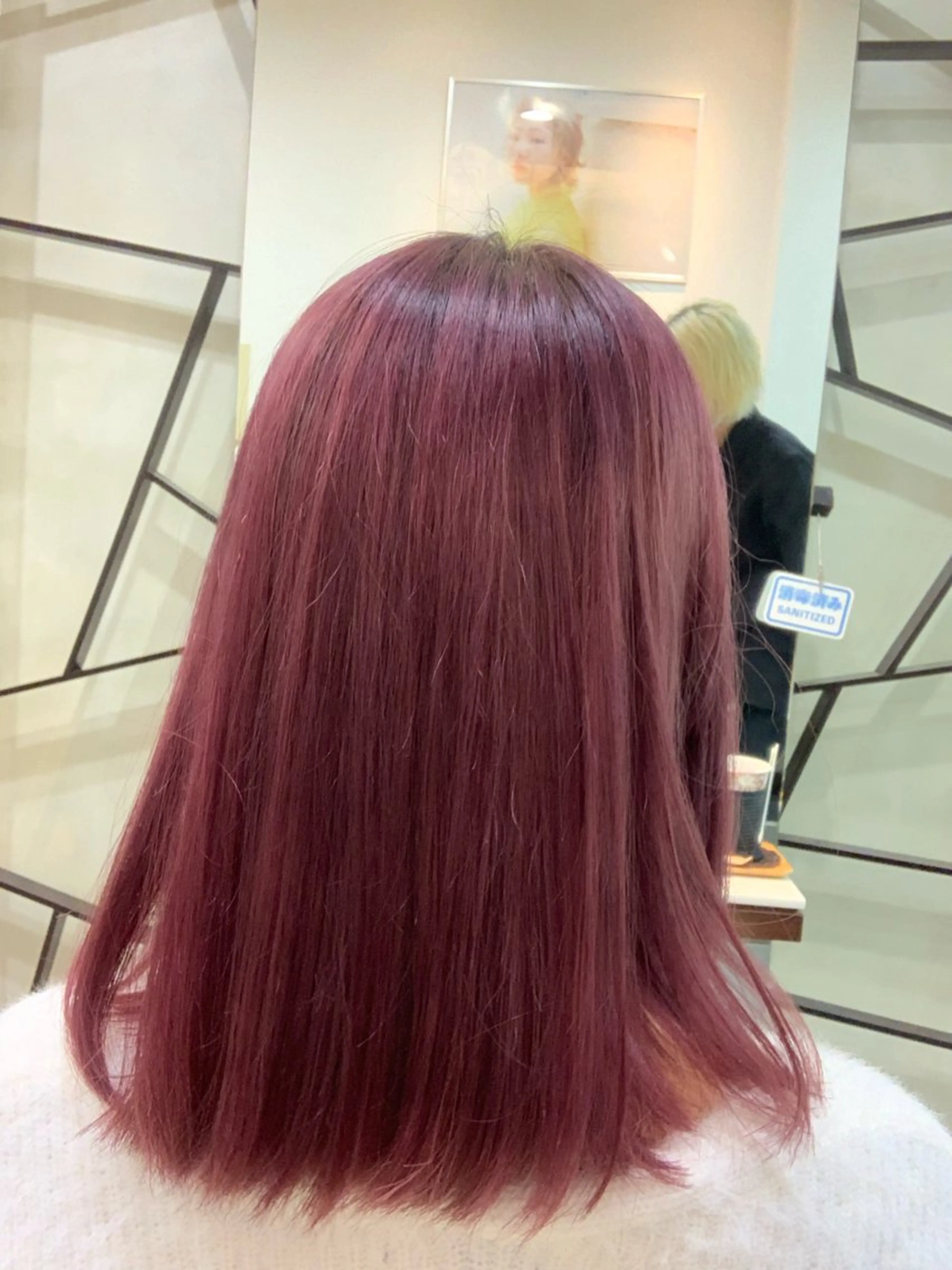 ミディアム カラー 髙橋 歩のヘアスタイル