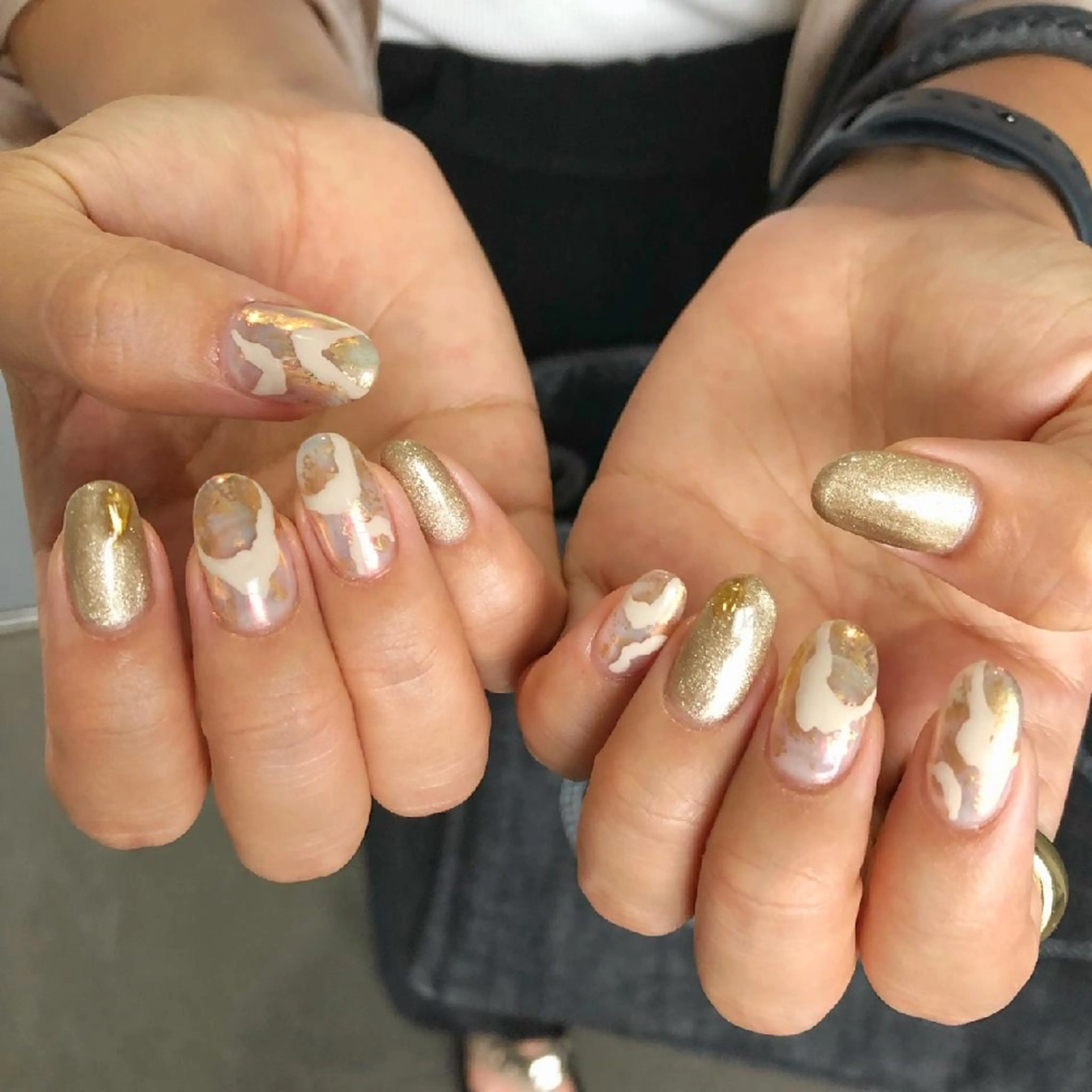 ネイル Ray. ／綺麗目ニュアンスのネイルデザイン