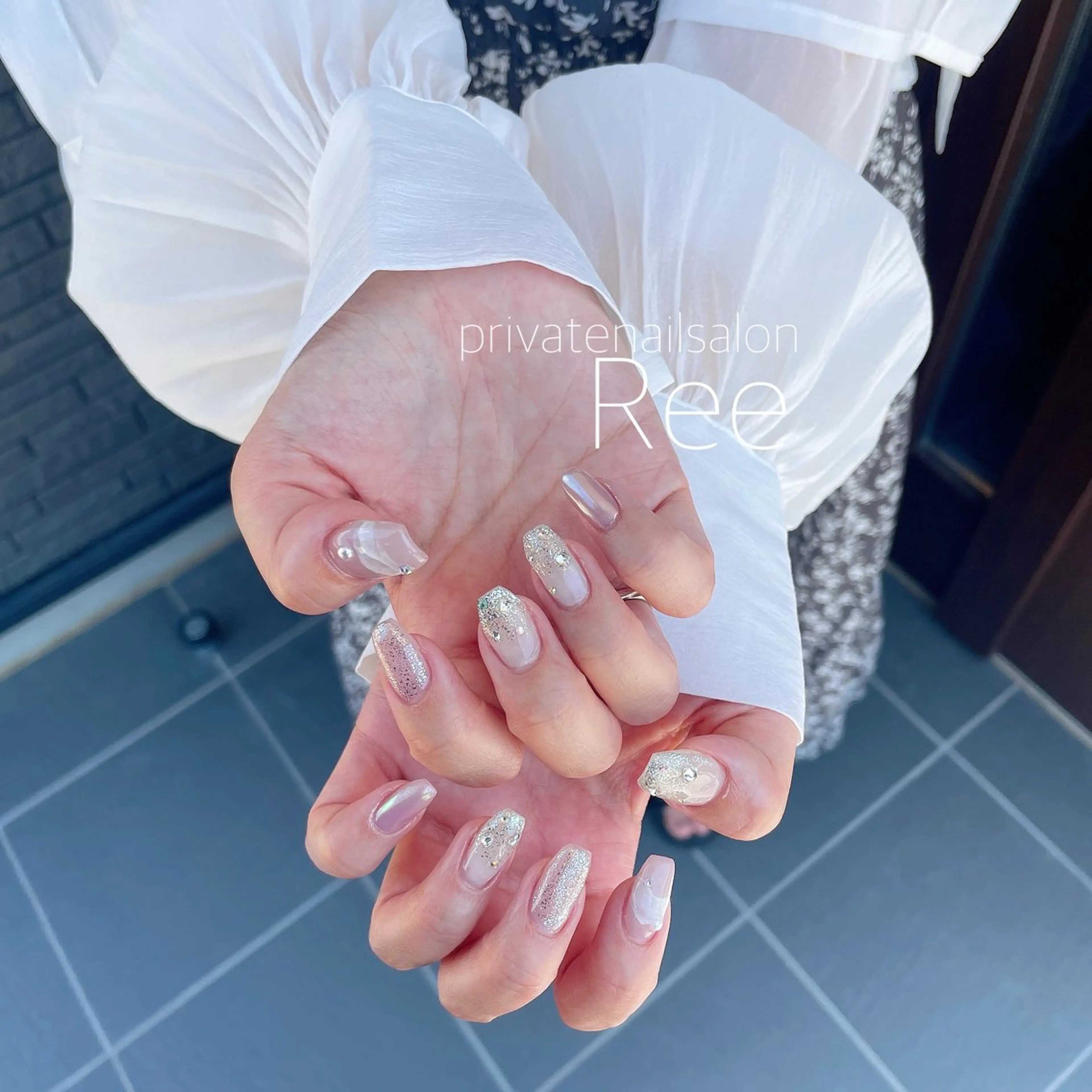 ネイル 知花 梨花のネイルデザイン