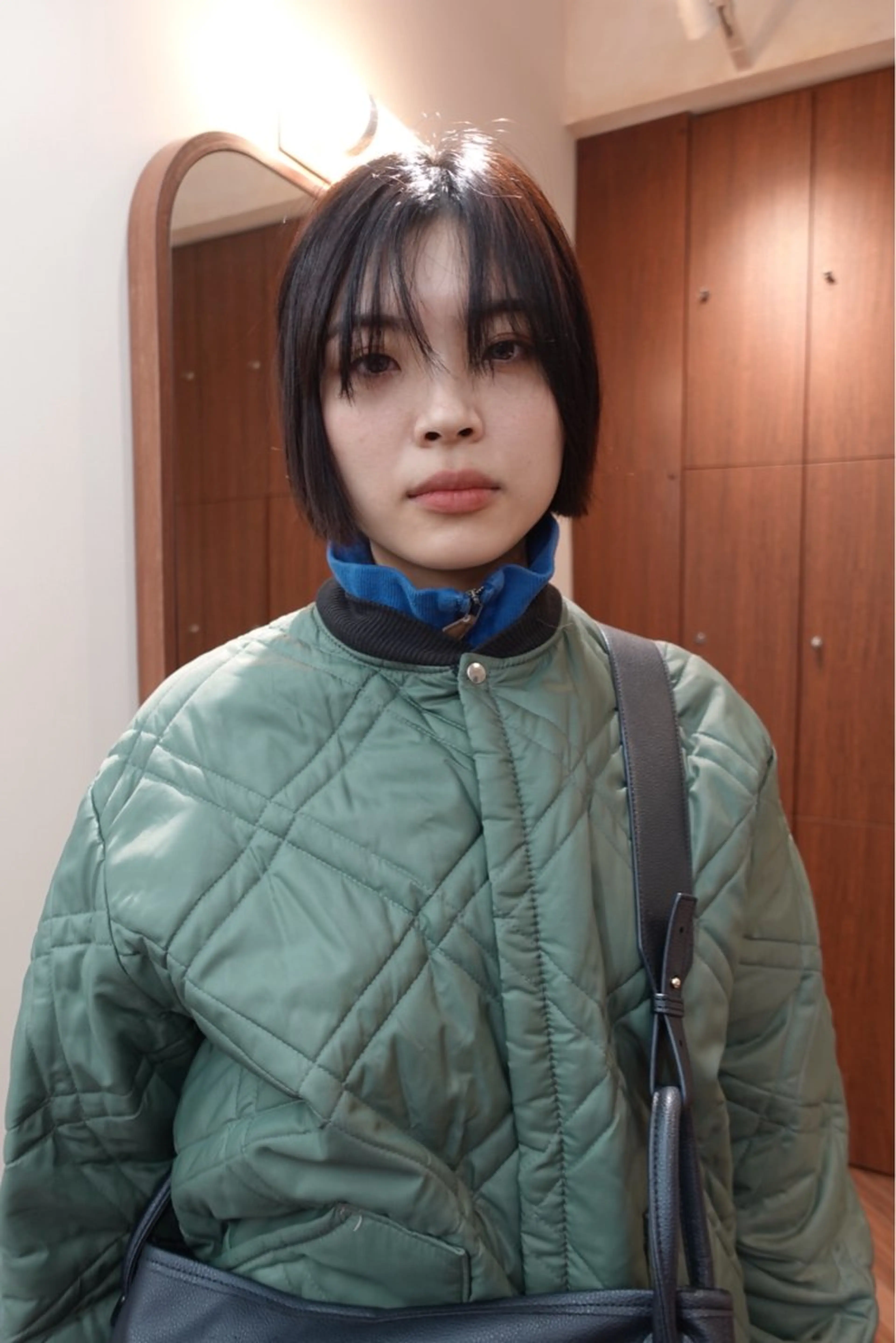 ショート カット ボブパーマ/パーマ ウルフパーマのヘアスタイル