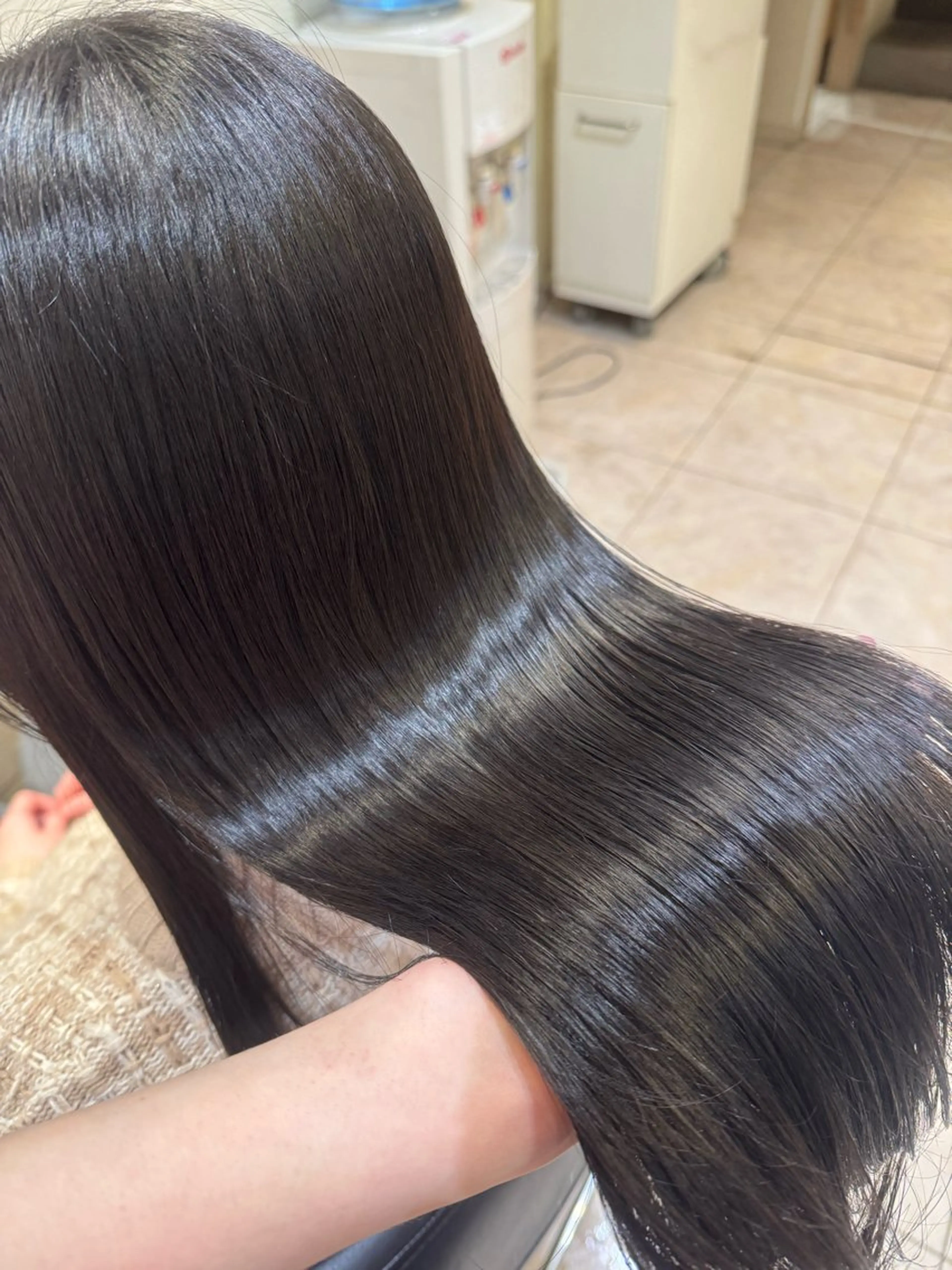 ロング カラー さら艶ストレート 🩶Suzuneのヘアスタイル