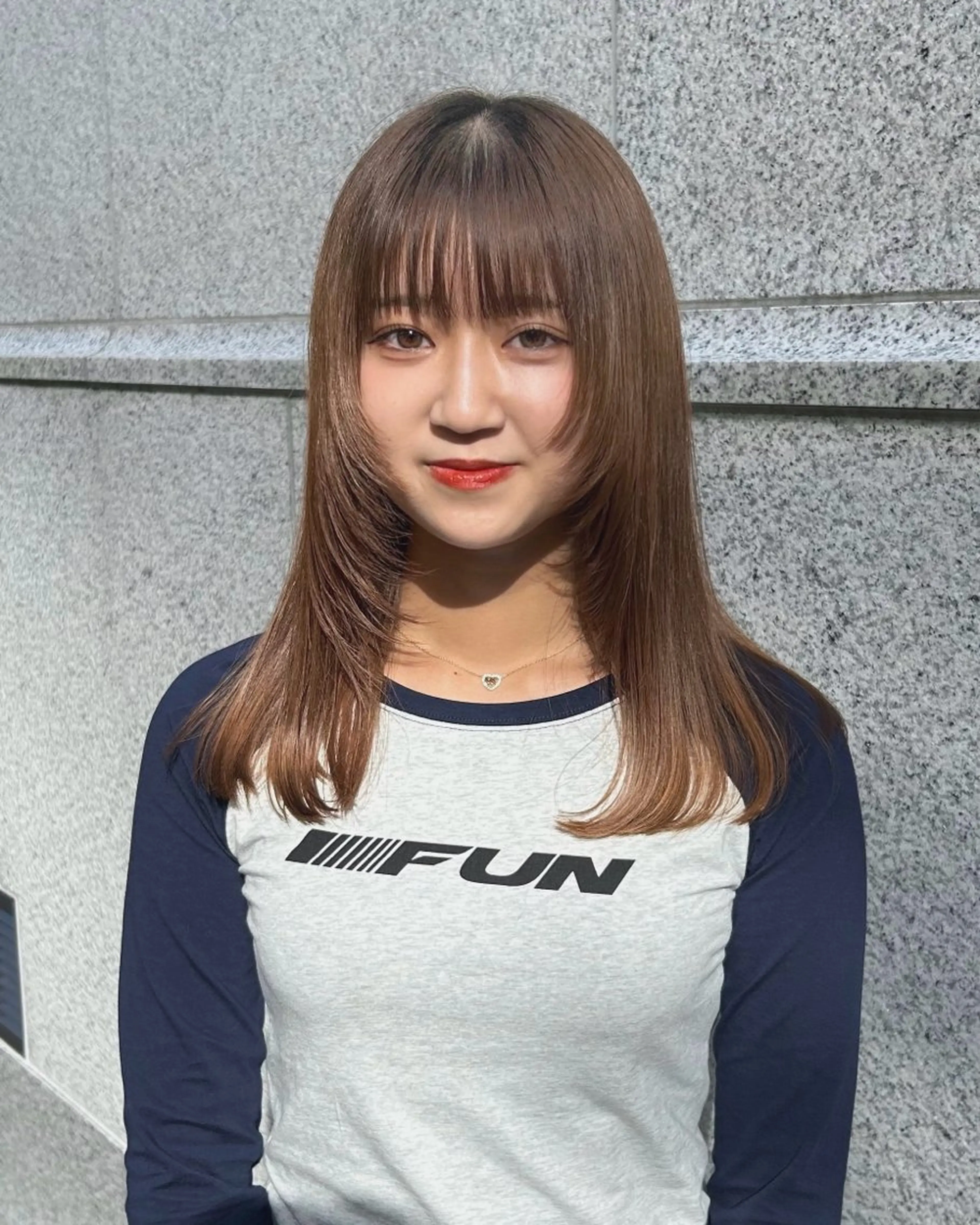 ミディアム カラー 名古屋栄/ブリーチ/ ボブ🧃木下桃嘉のヘアスタイル