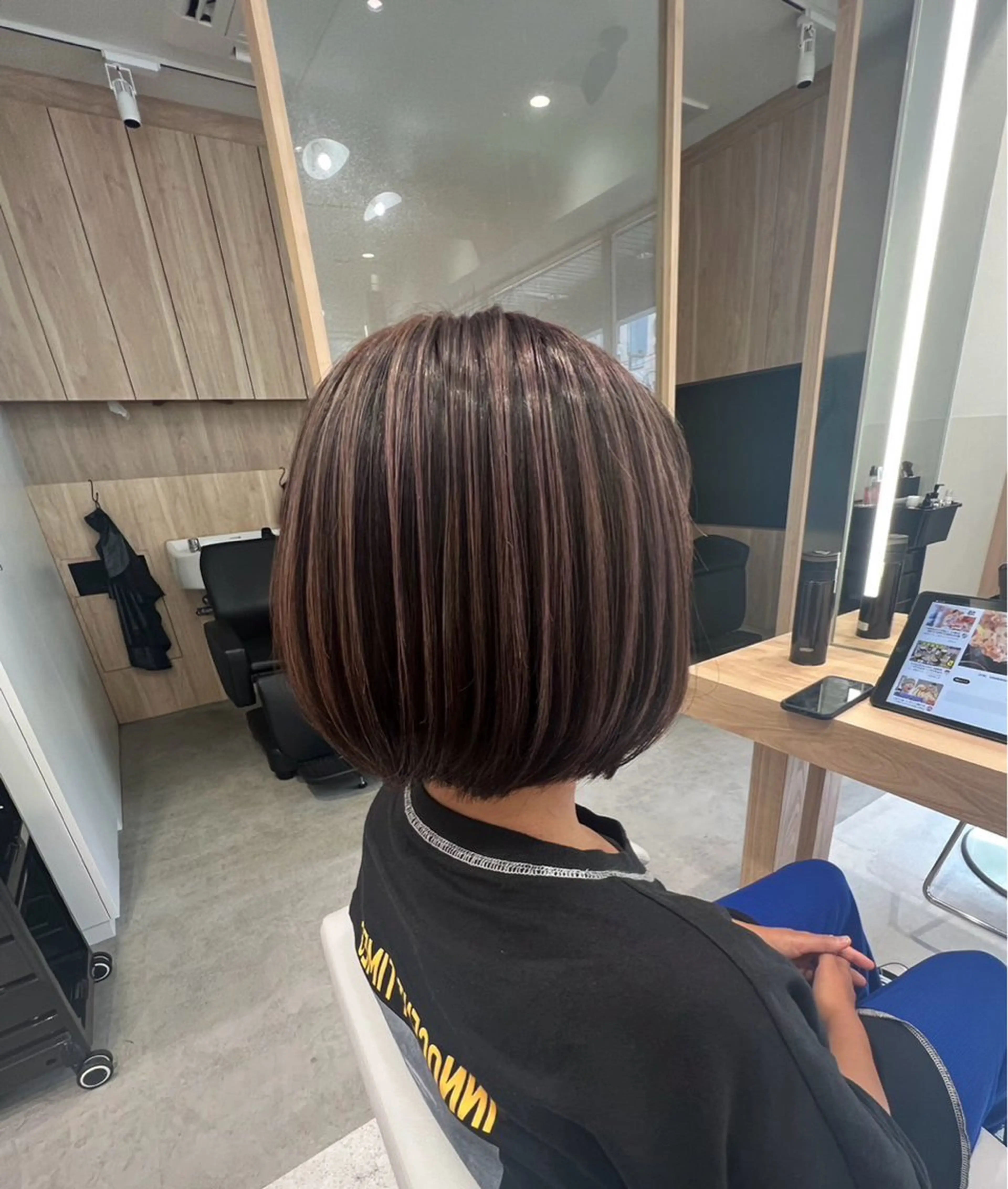 ショート カラー 韓国ヘア🇰🇷透明 感カラー/yui💞のヘアスタイル