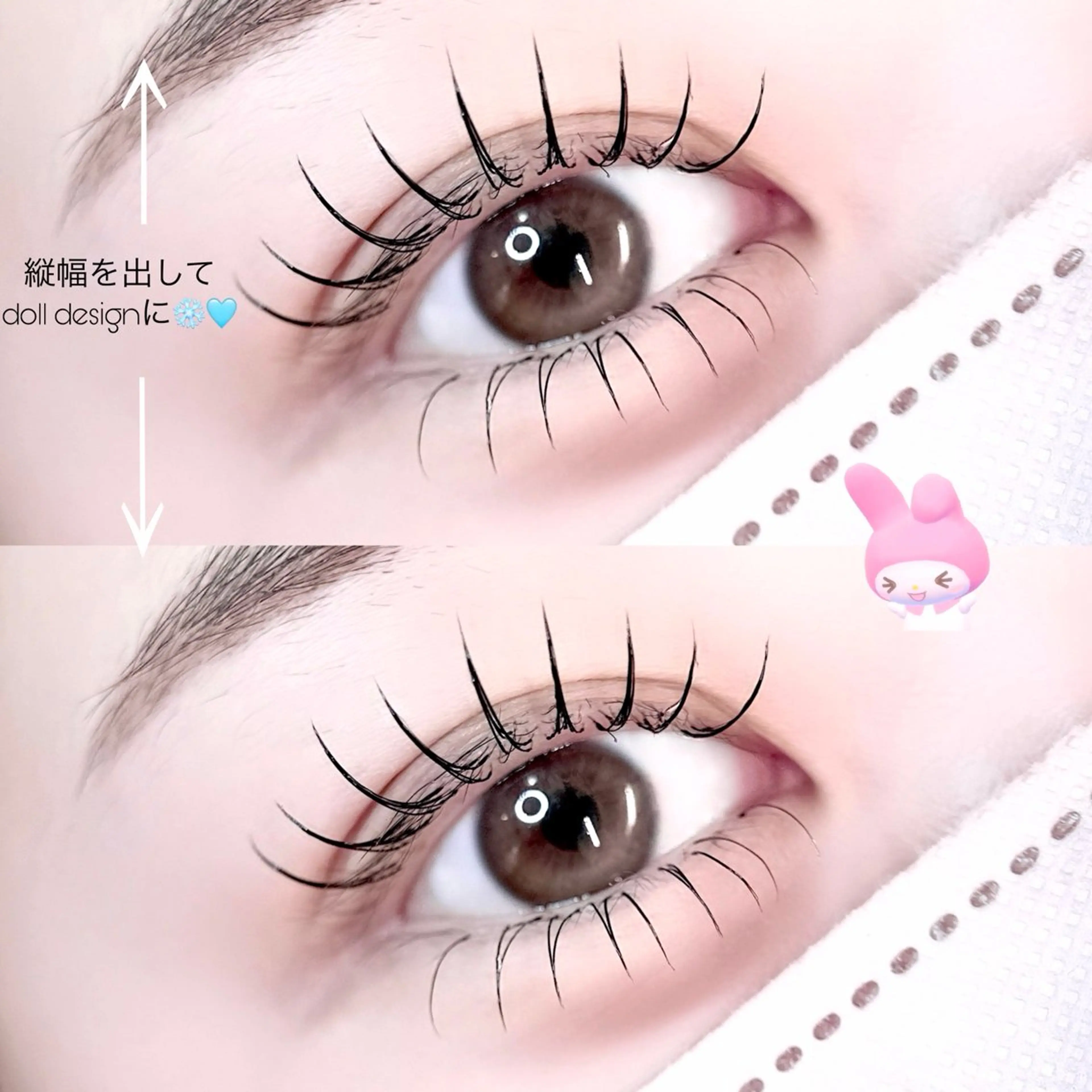 マツエク・マツパ フラットラッシュ まつげパーマ マツエク 🤍 ena🤍🌙のマツエク・マツパデザイン