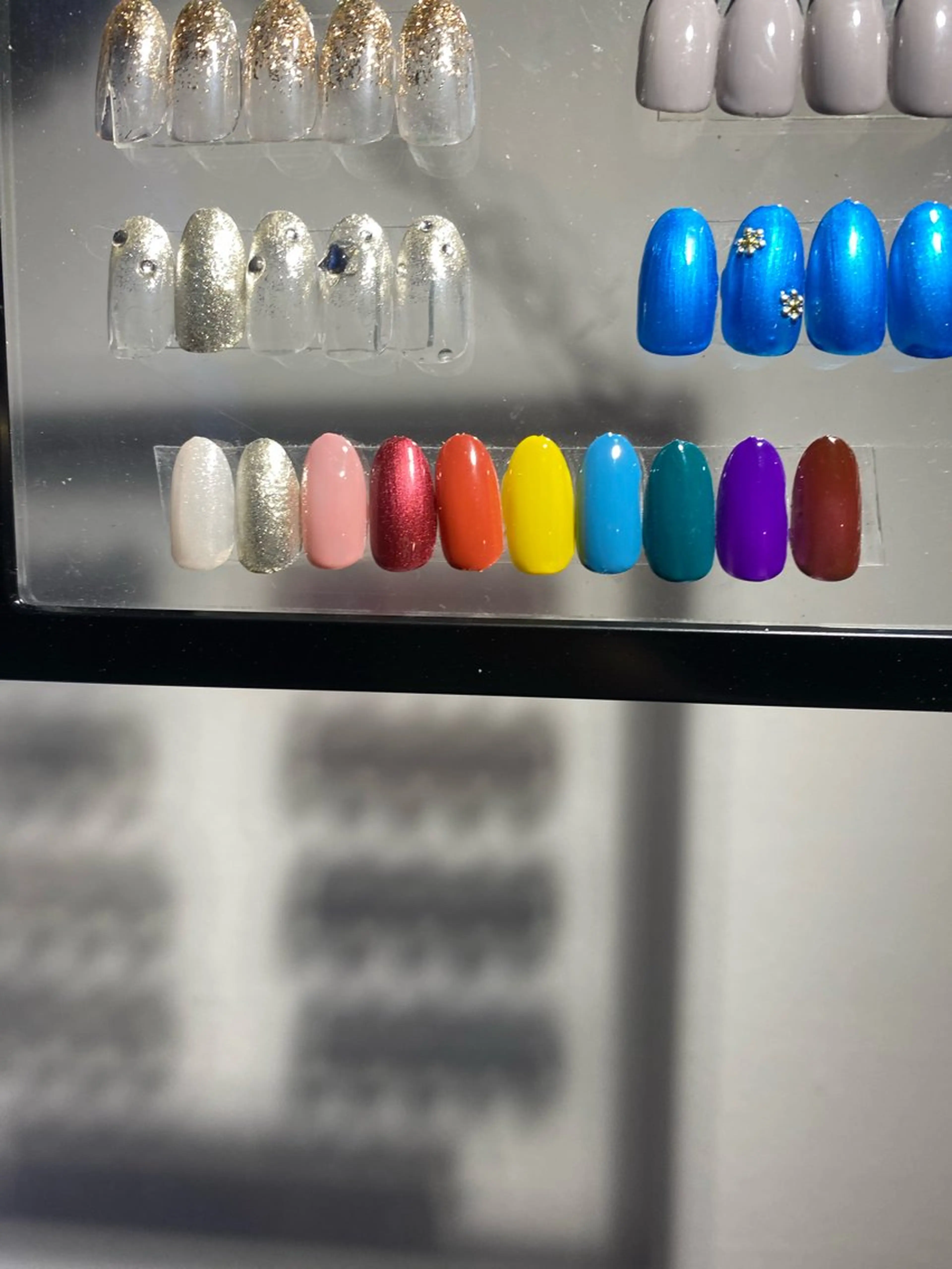 ハンドジェル💅ワンカラー（10色）orラメグラデーションの写真