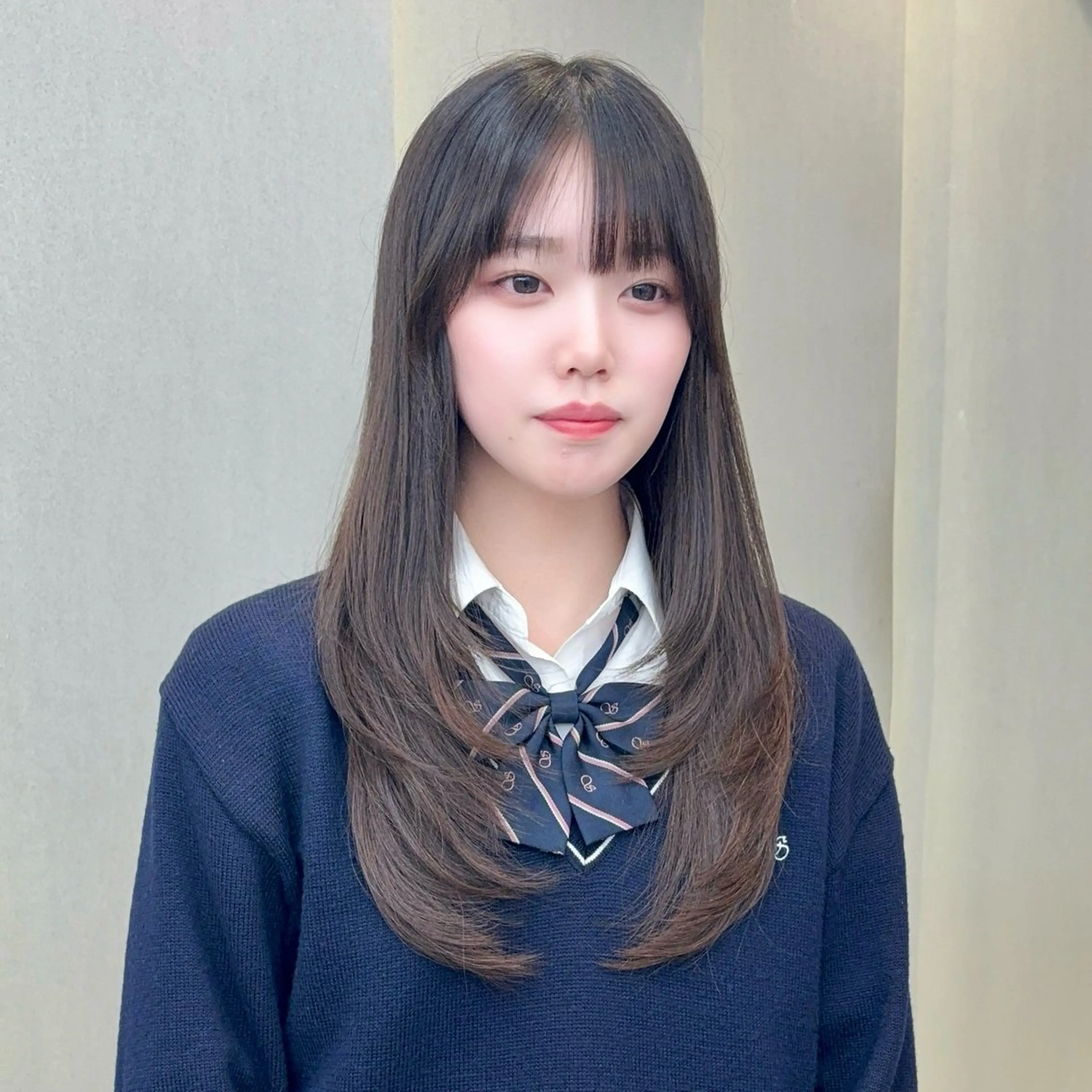 ロング 韓国ヘア/ ミラノのヘアスタイル