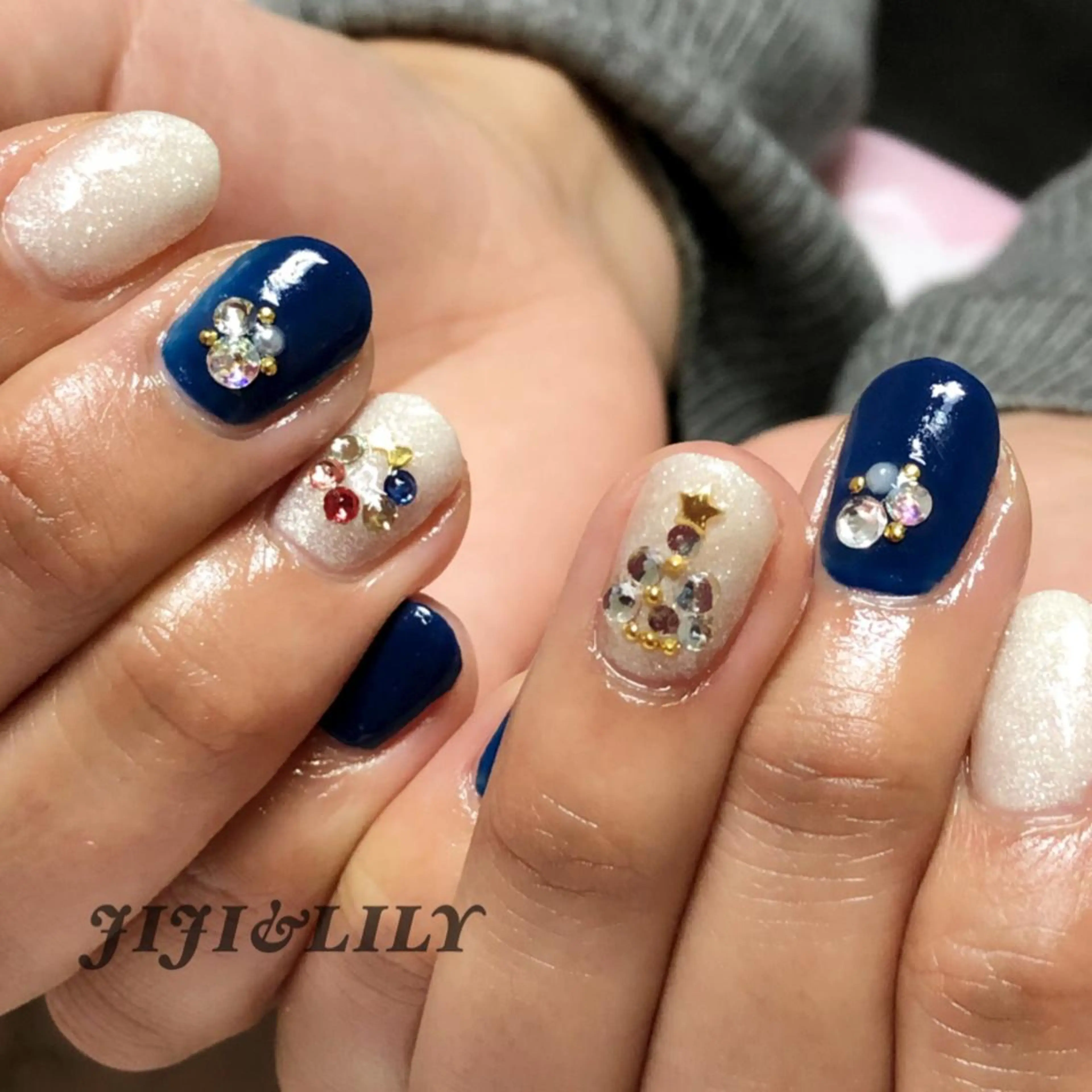 ネイル 冬ネイル クリスマス 豊田 圭子のネイルデザイン