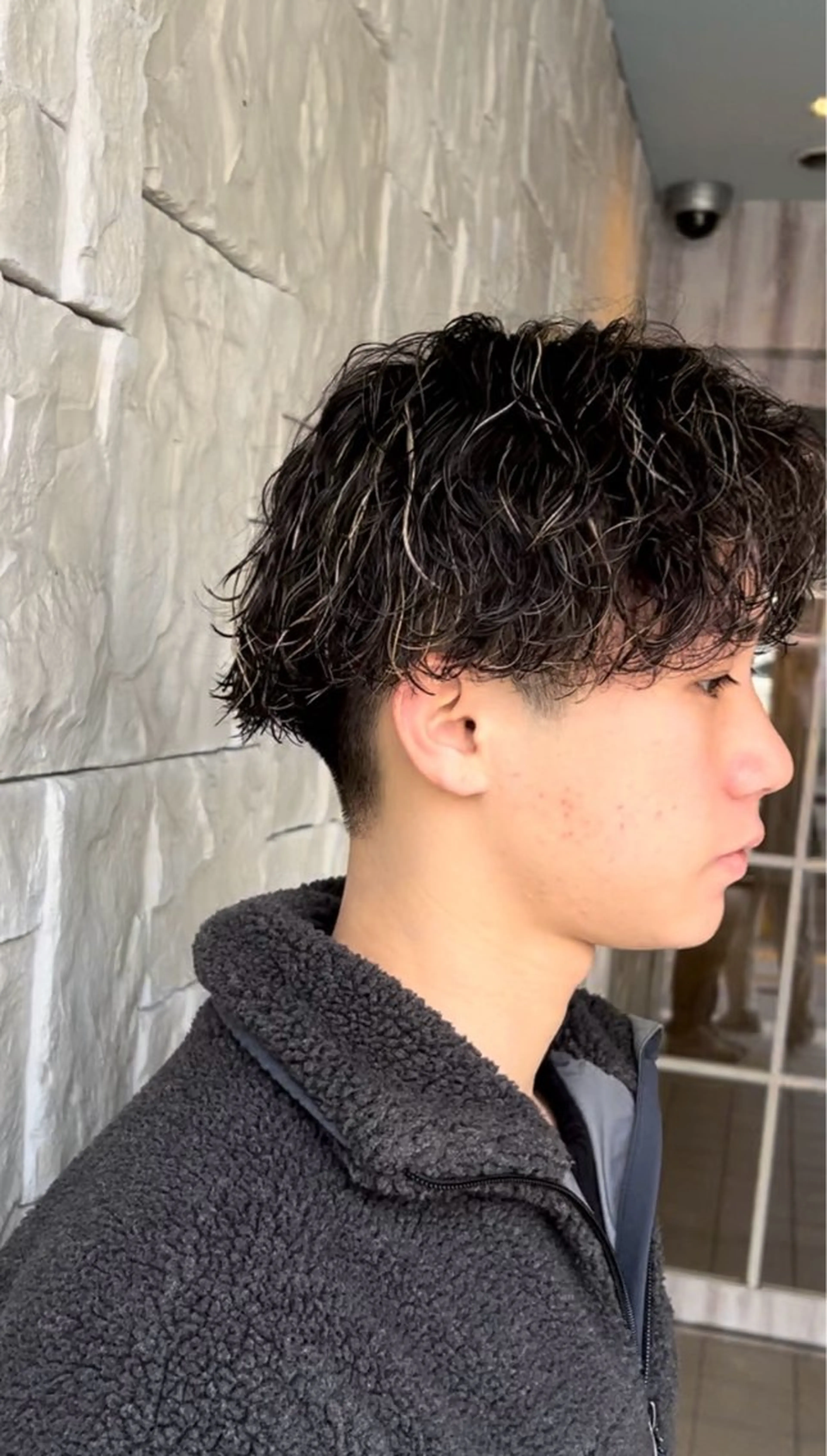 パーマ メンズ メンズパーマ 波巻きパーマ 一宮/稲沢/あま市 /小林好裕のヘアスタイル