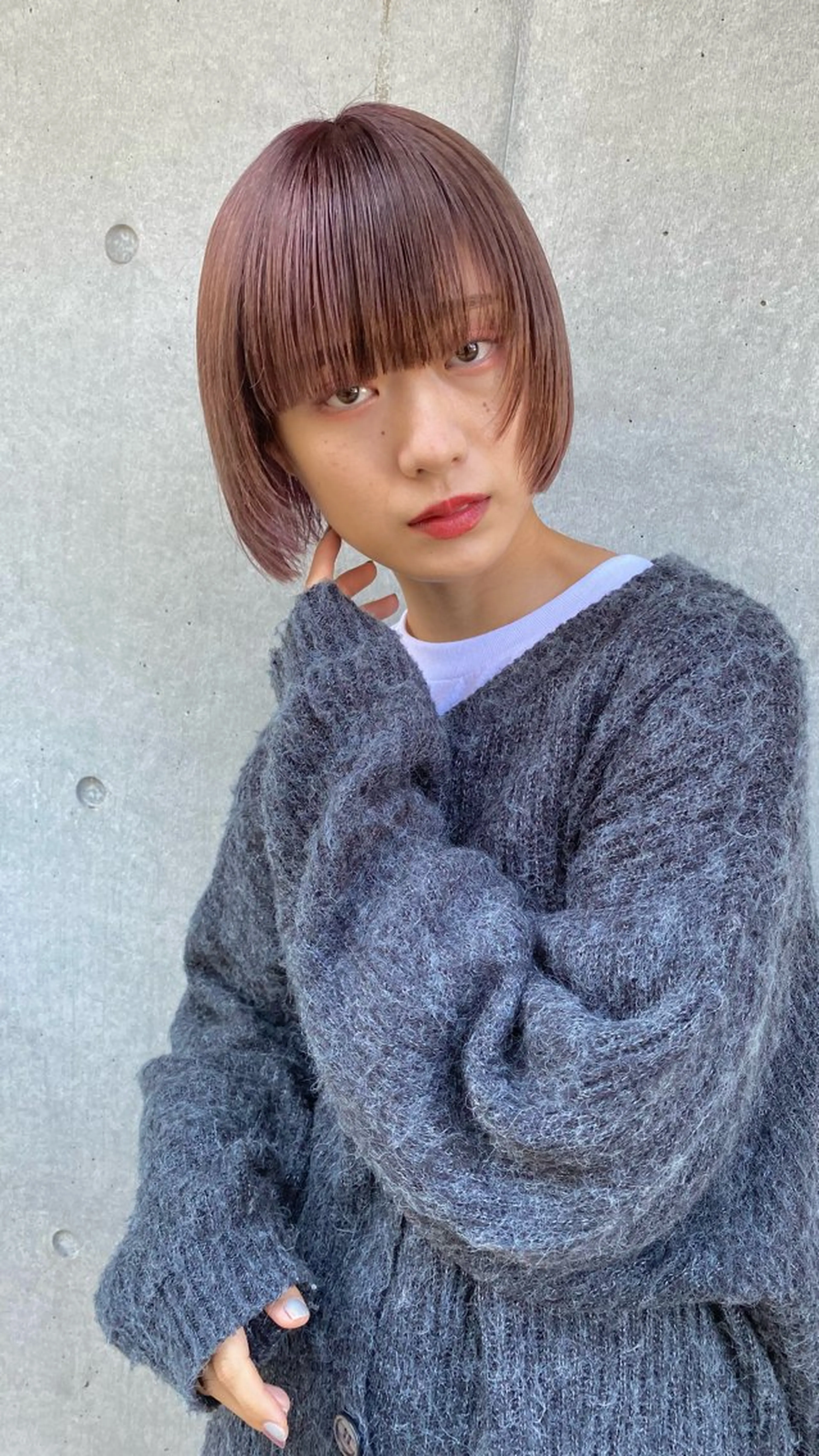 【透明感◎】透け感カラー or 艶感アッシュの写真