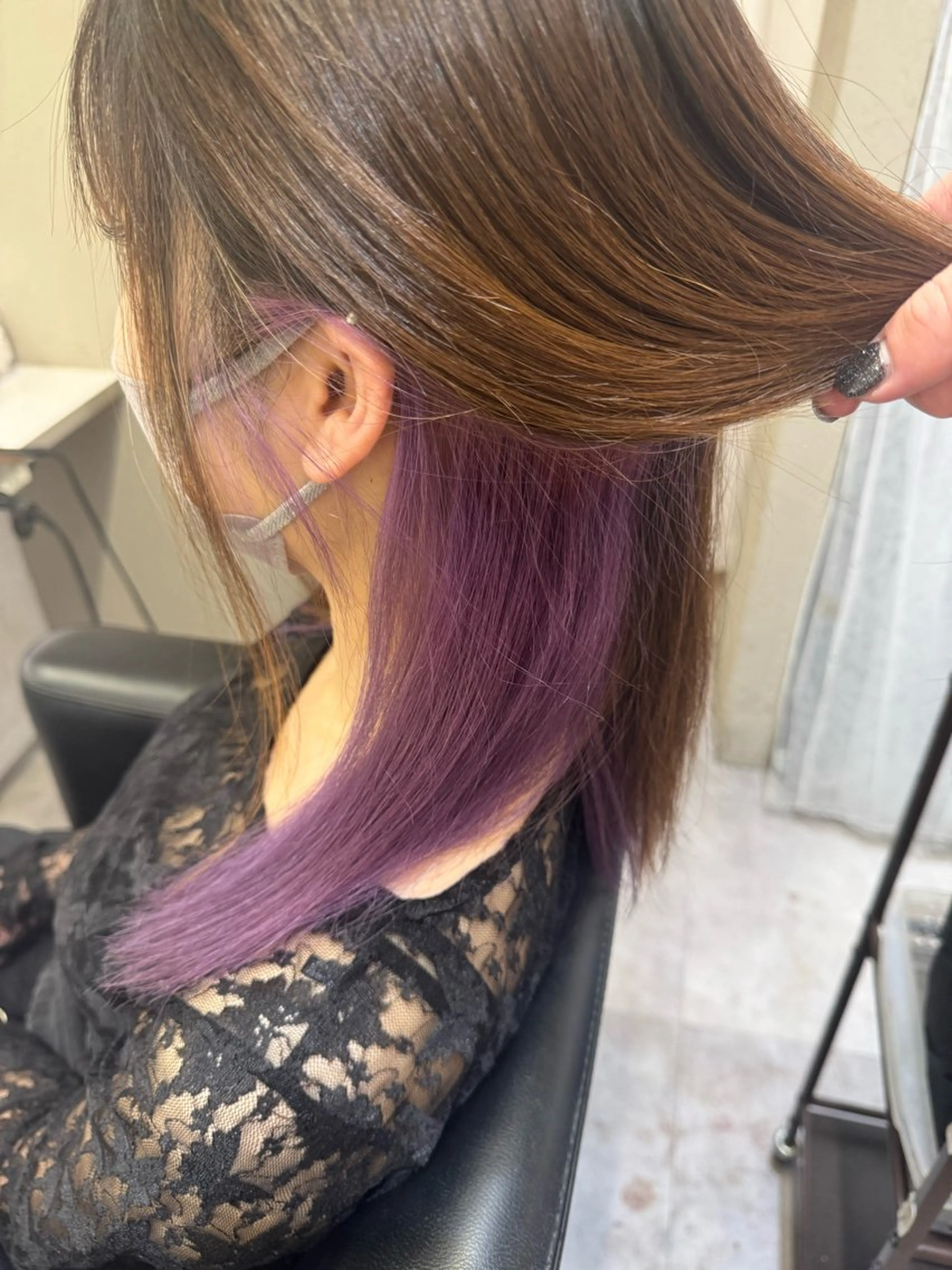 カラー anrata所属・桐山 伶惟のヘアスタイル