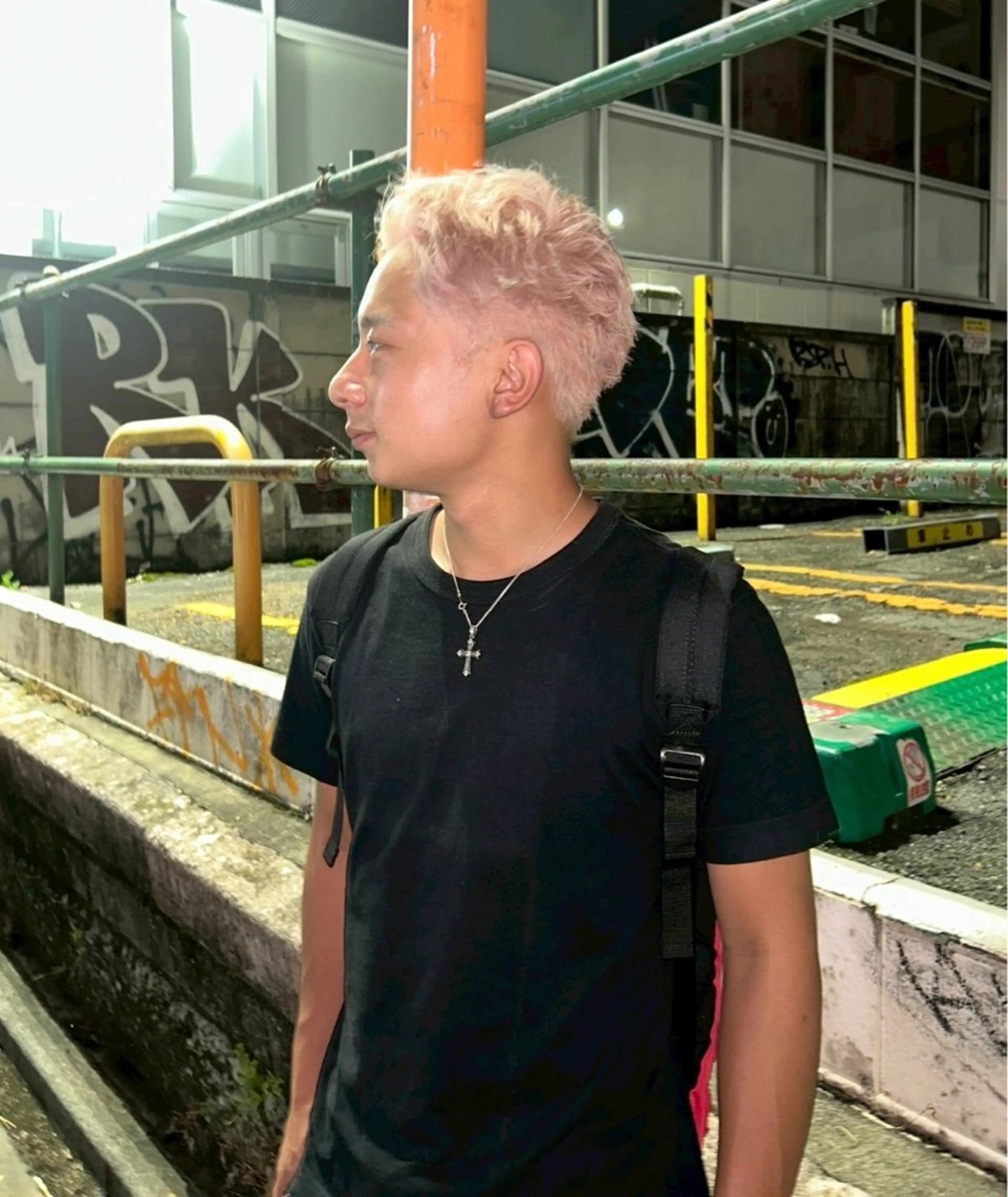 カラー メンズ ヘアカラー iki omotesando所属・KIRYU SARAのヘアスタイル