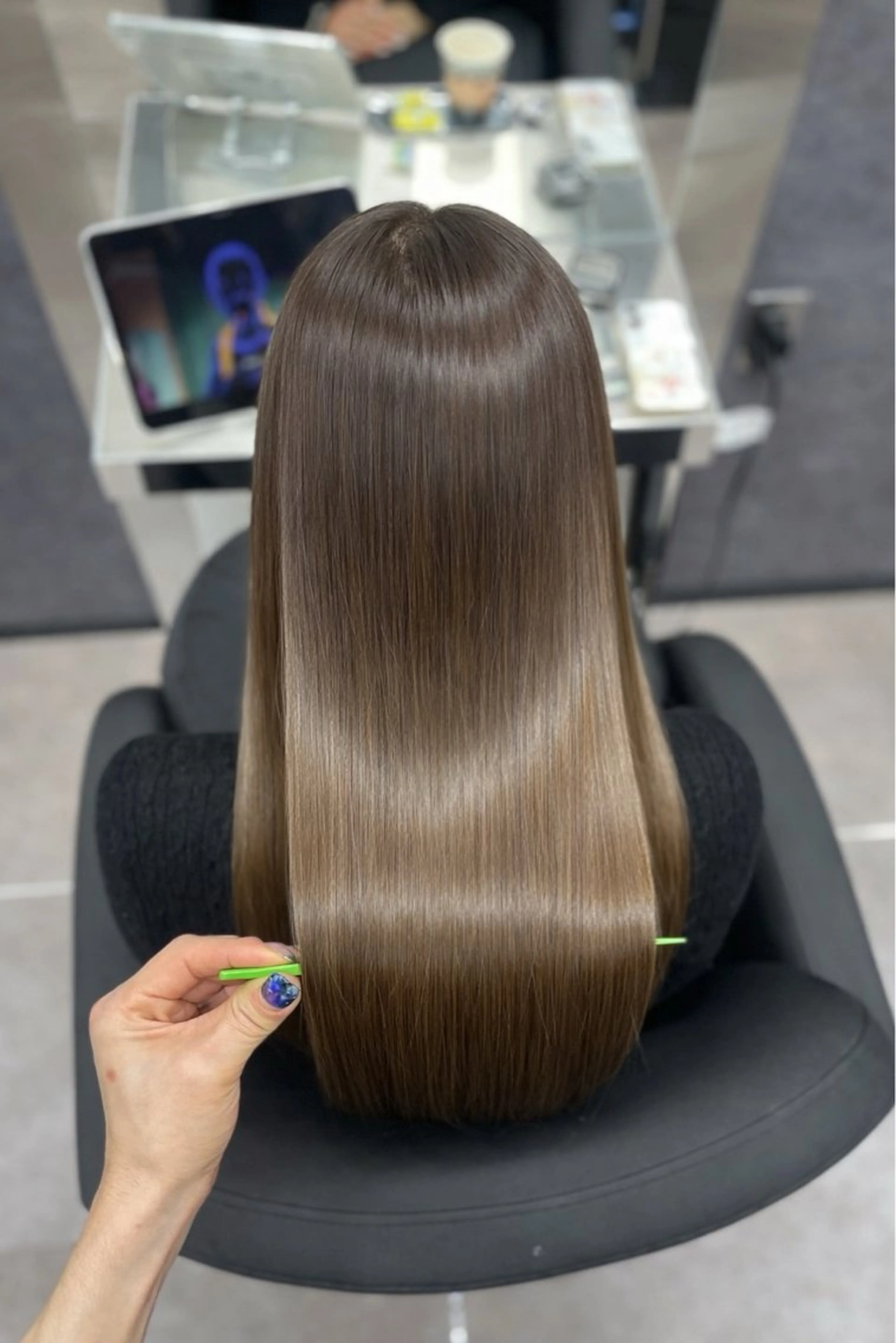 ロング ヘアカラー トリートメント CYNTHIADUE 店長｜ IRISUのヘアスタイル