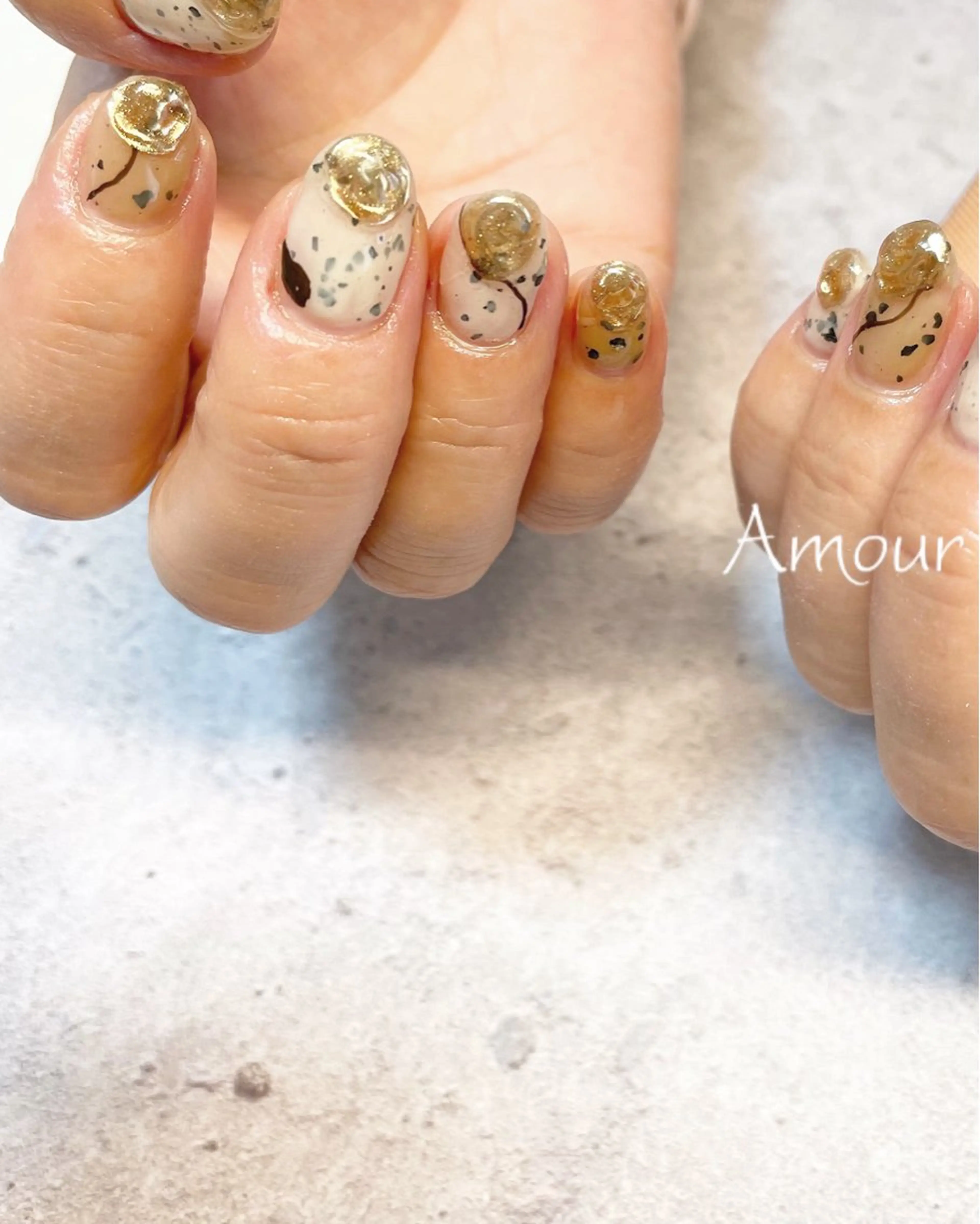ネイル ハンドネイル Nail Salon Amourのネイルデザイン