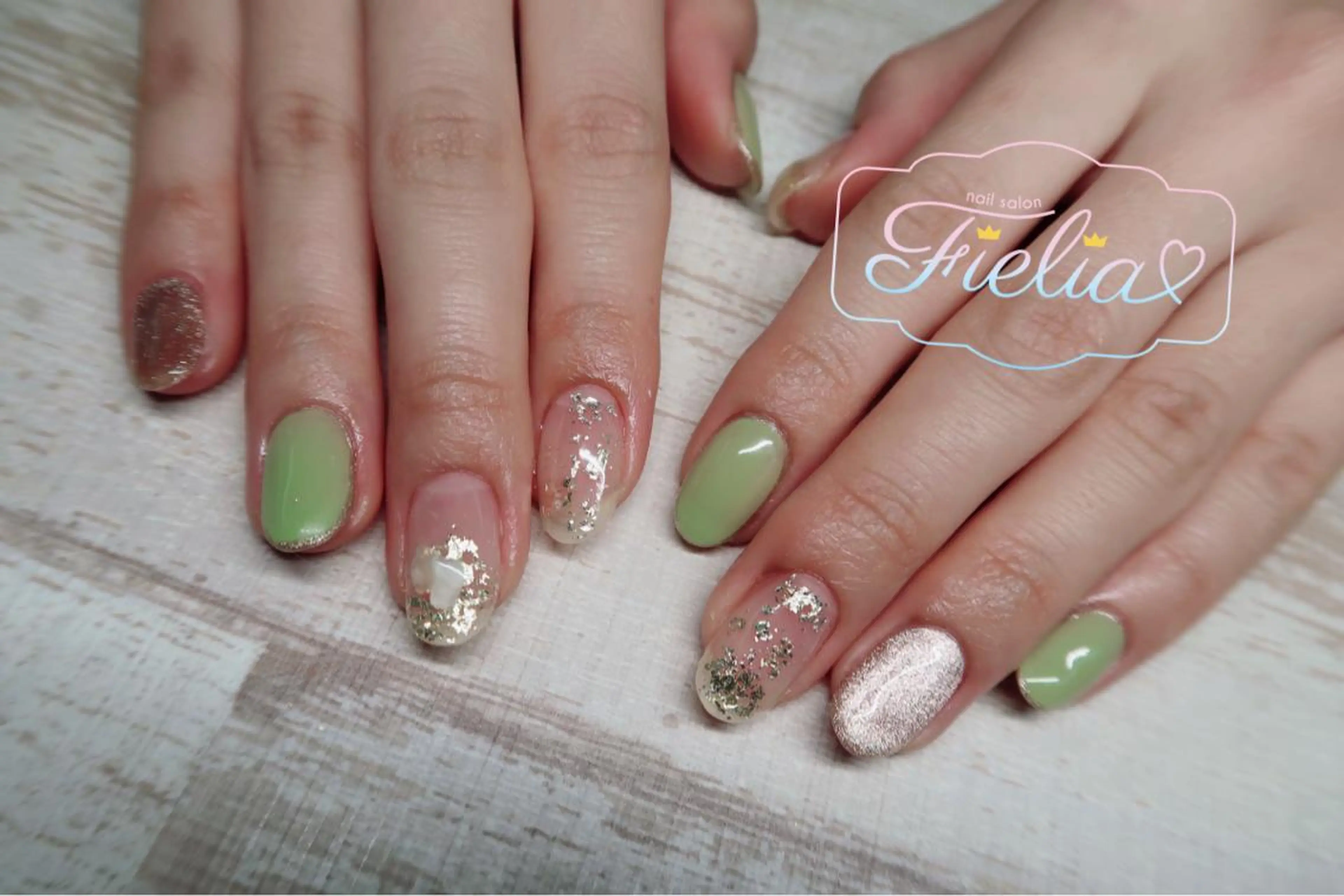 ネイル ハンドネイル Fielia momoのネイルデザイン