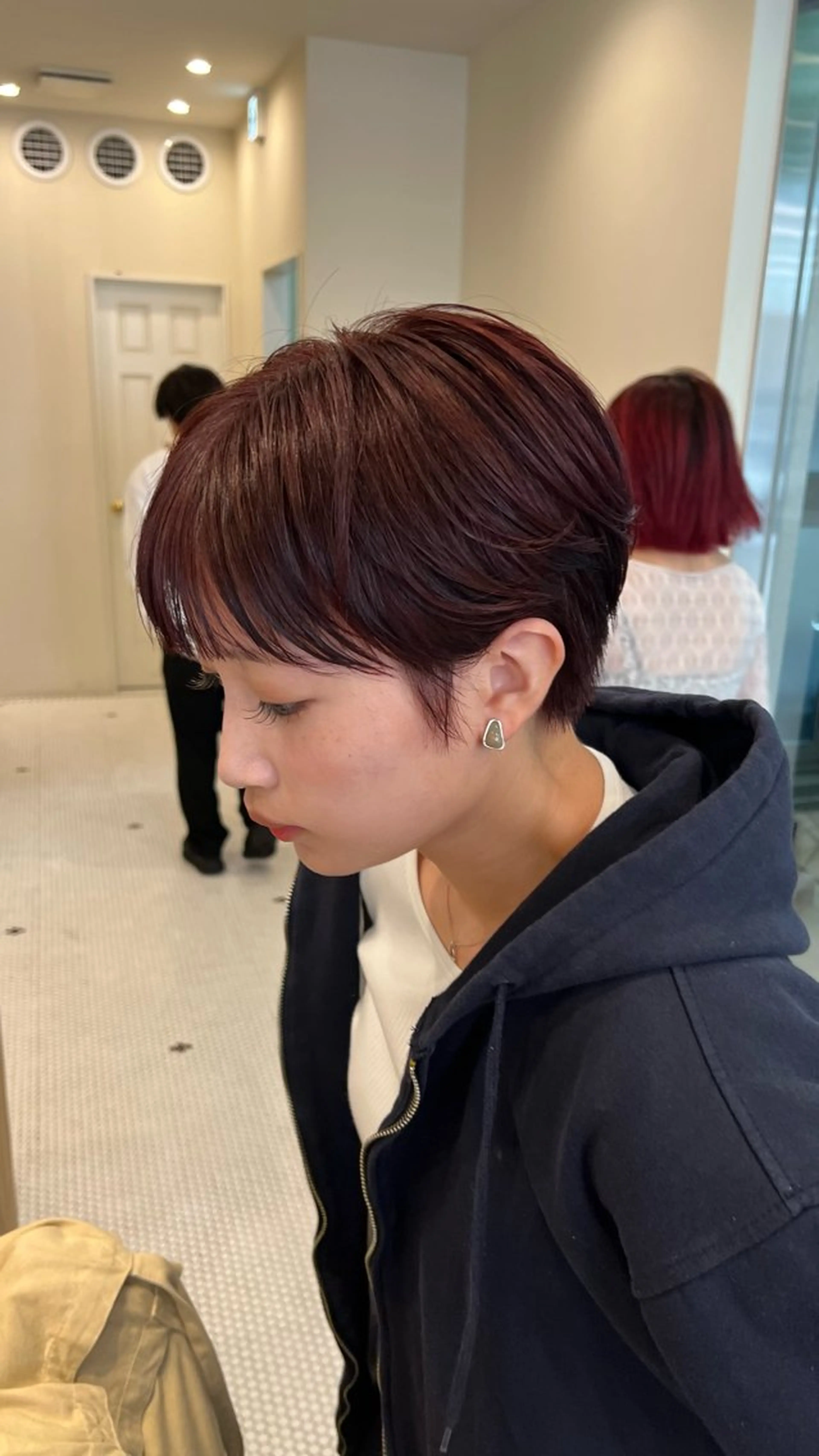 ショート カラー belle   表参道　terrace所属・抜きっぱなしブロンド /ハイトーン/カナタのヘアスタイル