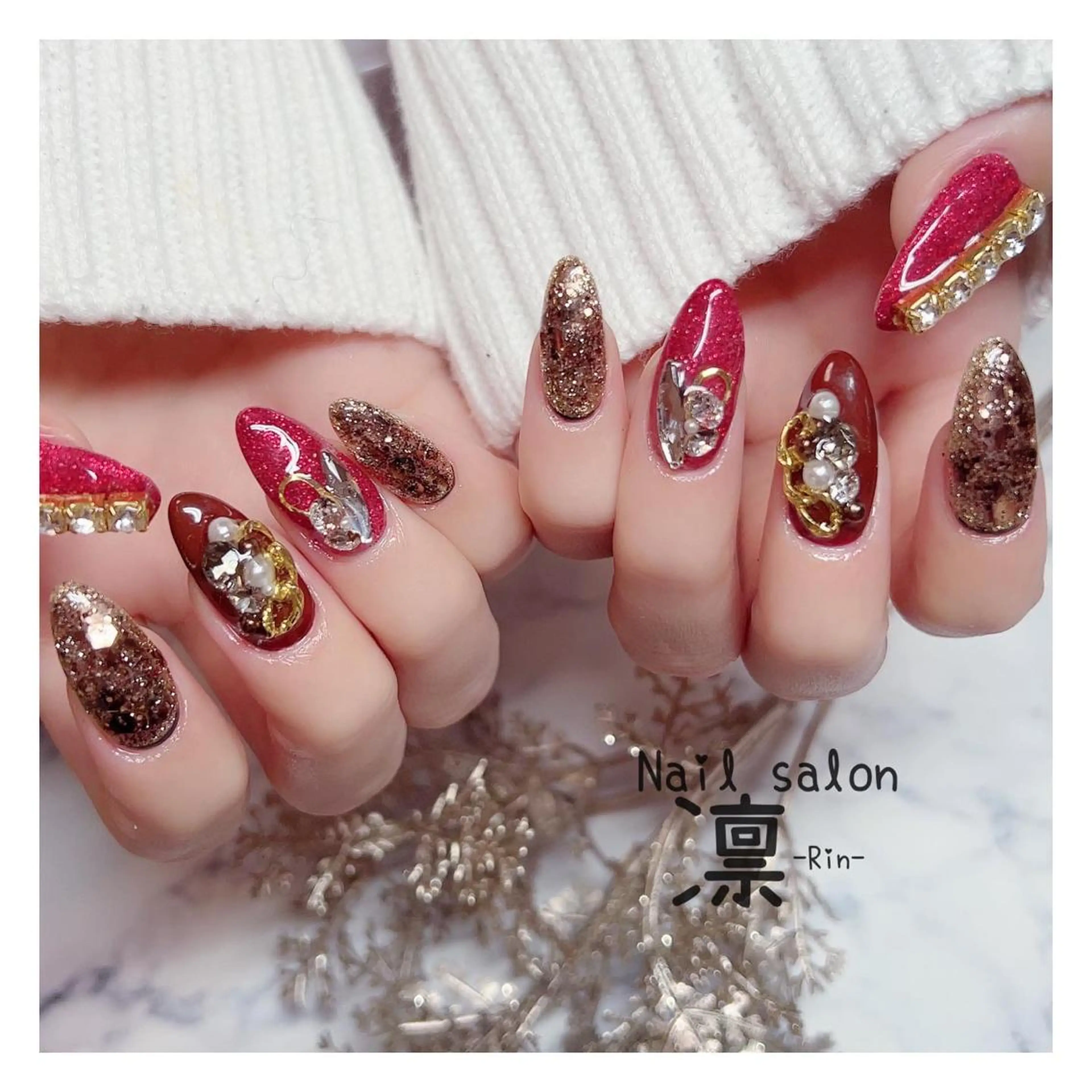 ネイル ジェルネイル private salon凛のネイルデザイン