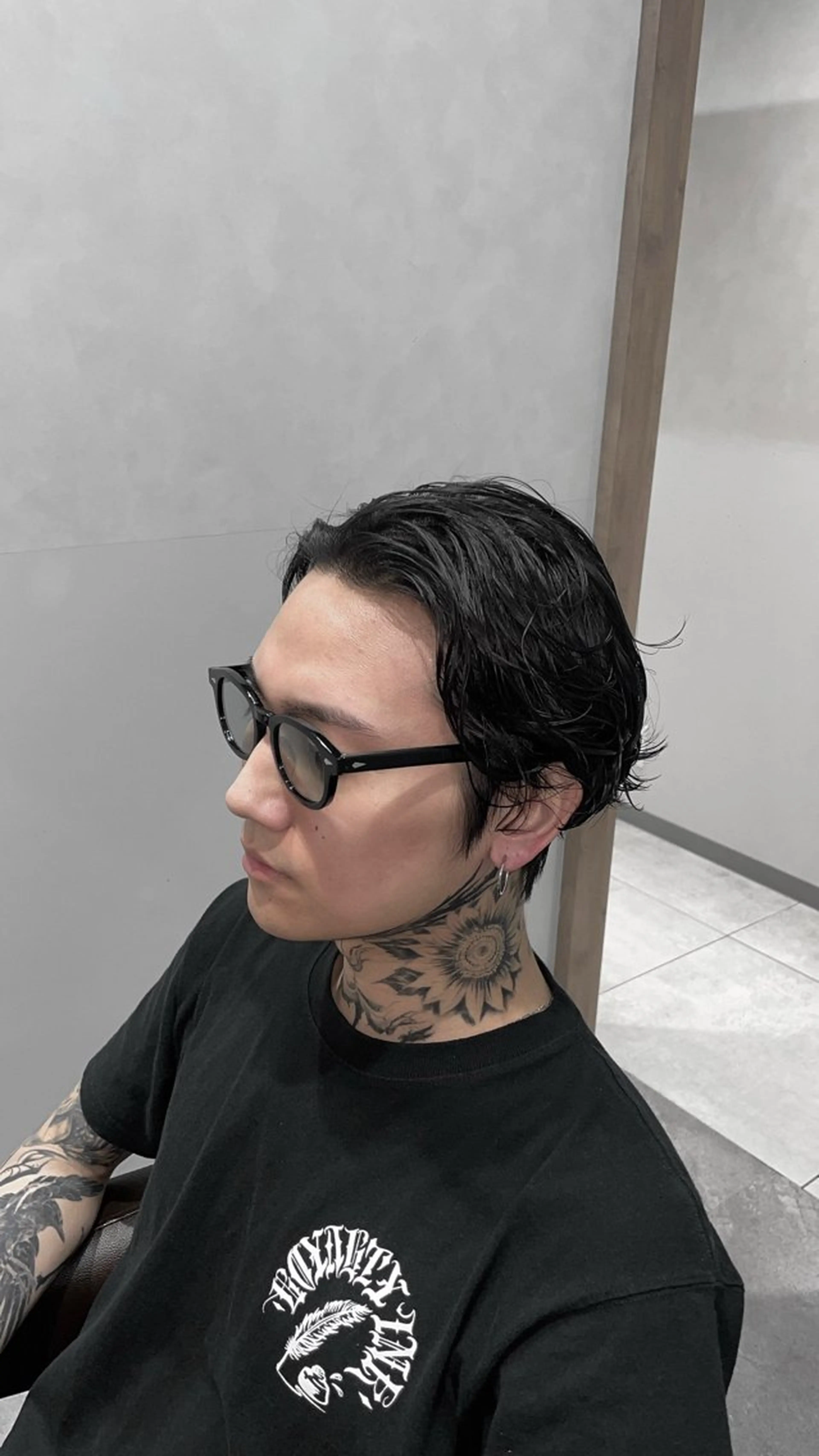 パーマ メンズ カット パーマ SALOWIN栄三丁目店所属・メンズ特化/フェード 樋口裕馬のヘアスタイル