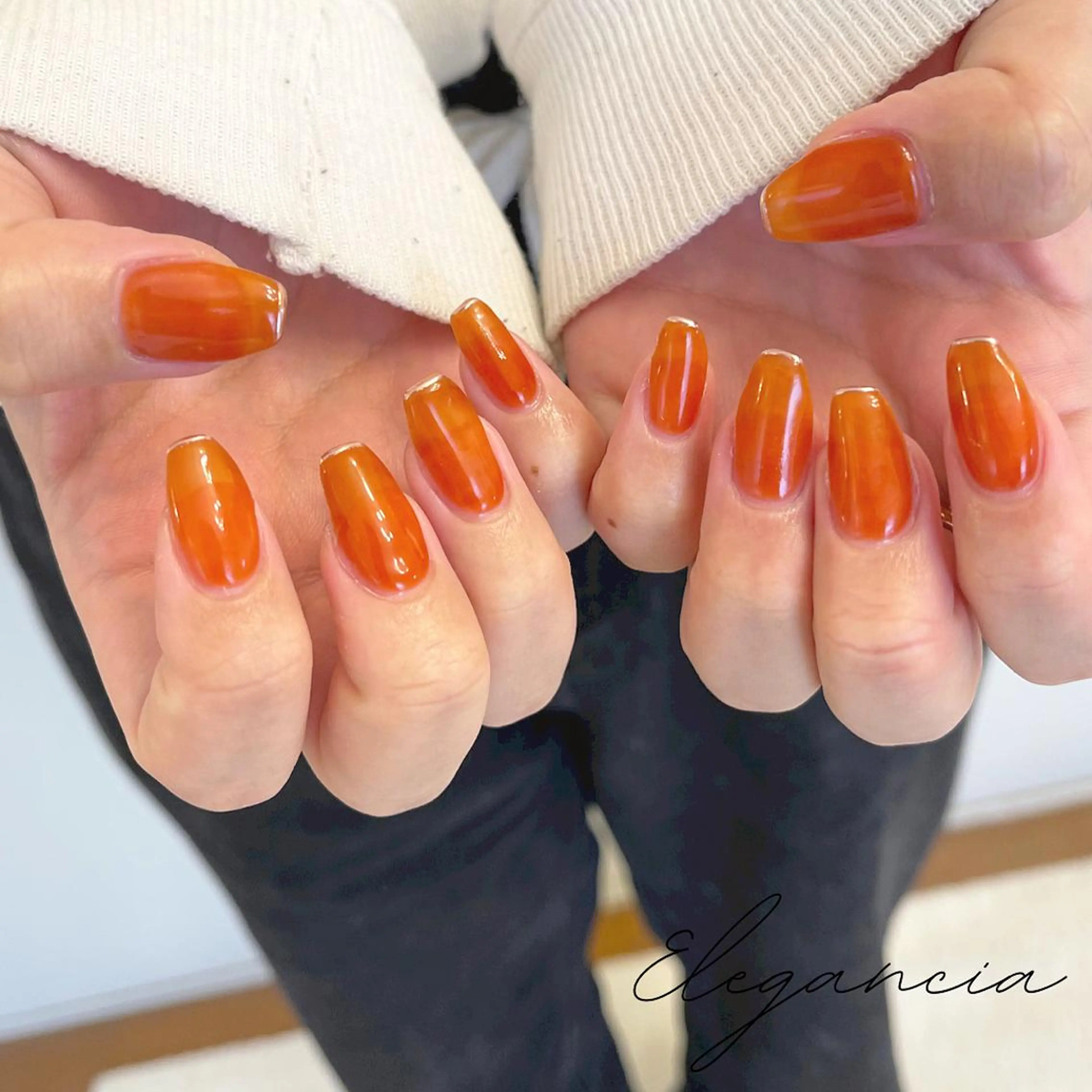 カラー ネイル ハンドネイル Elegancia. Hiromiのネイルデザイン