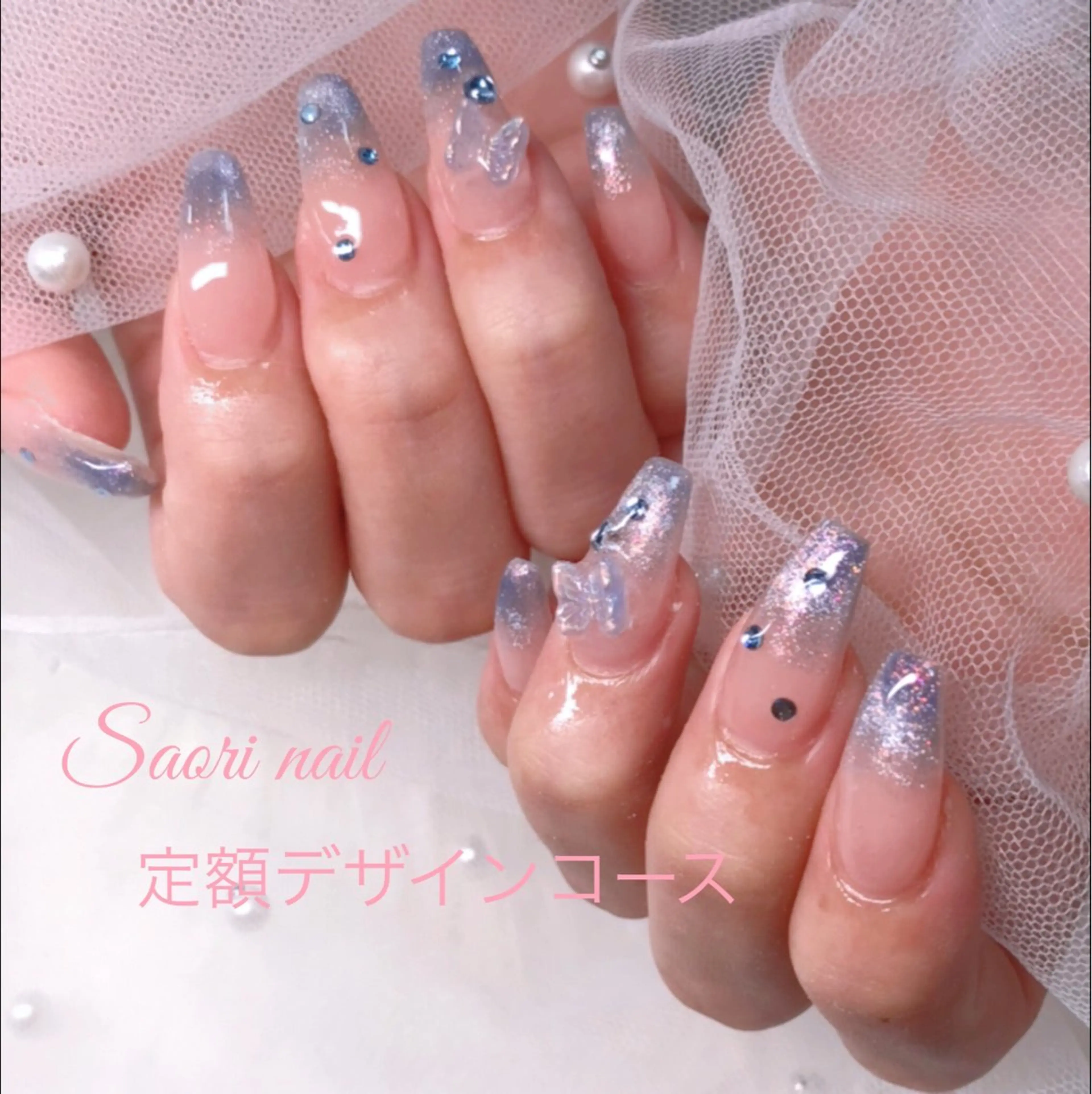 ネイル 長さだし特化サロン SAORINAILのネイルデザイン