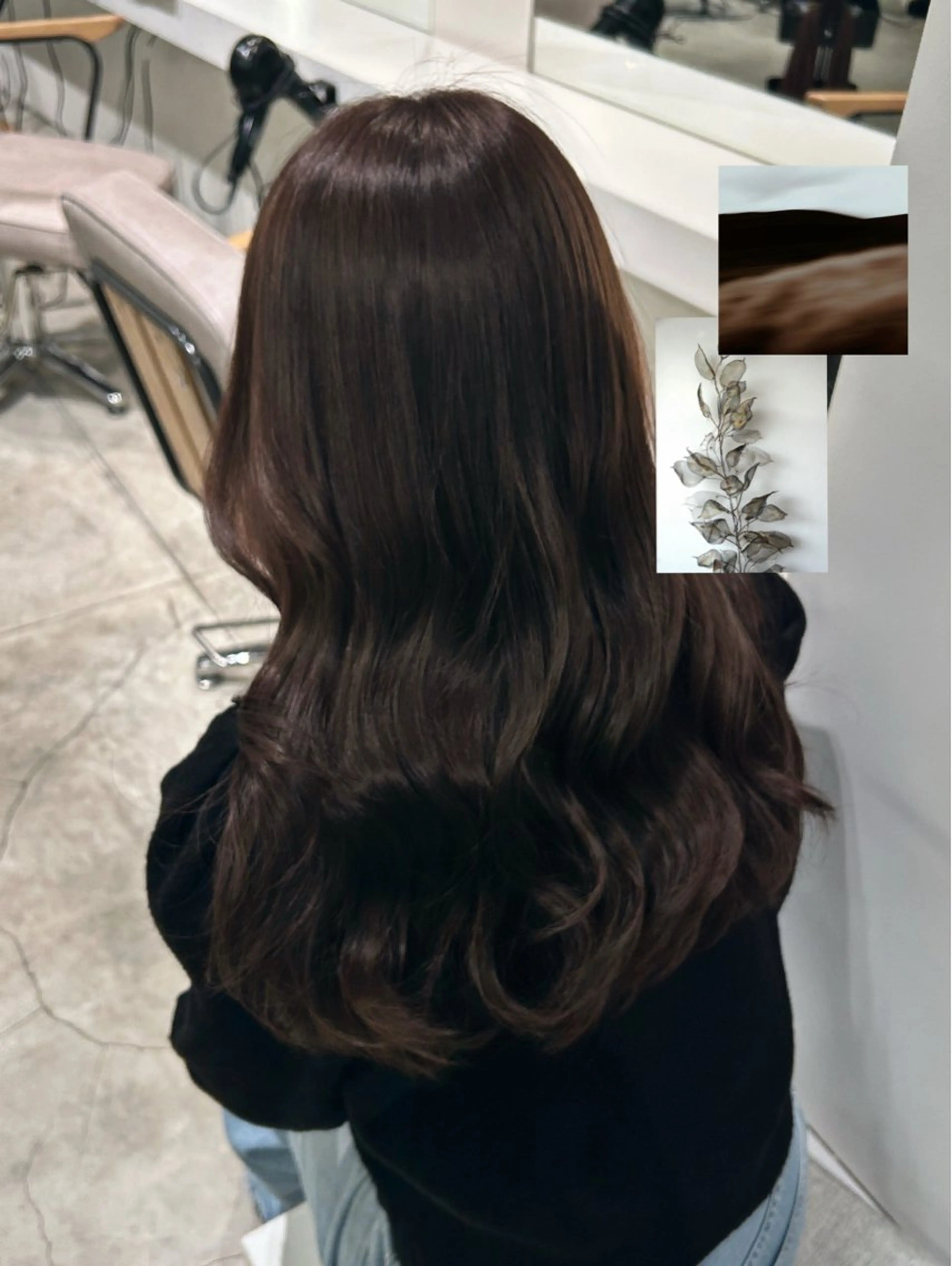 カラー ブラウンカラー ヘアカラー 伊沢 美憂 ⌇﻿渋谷アシスタントのヘアスタイル