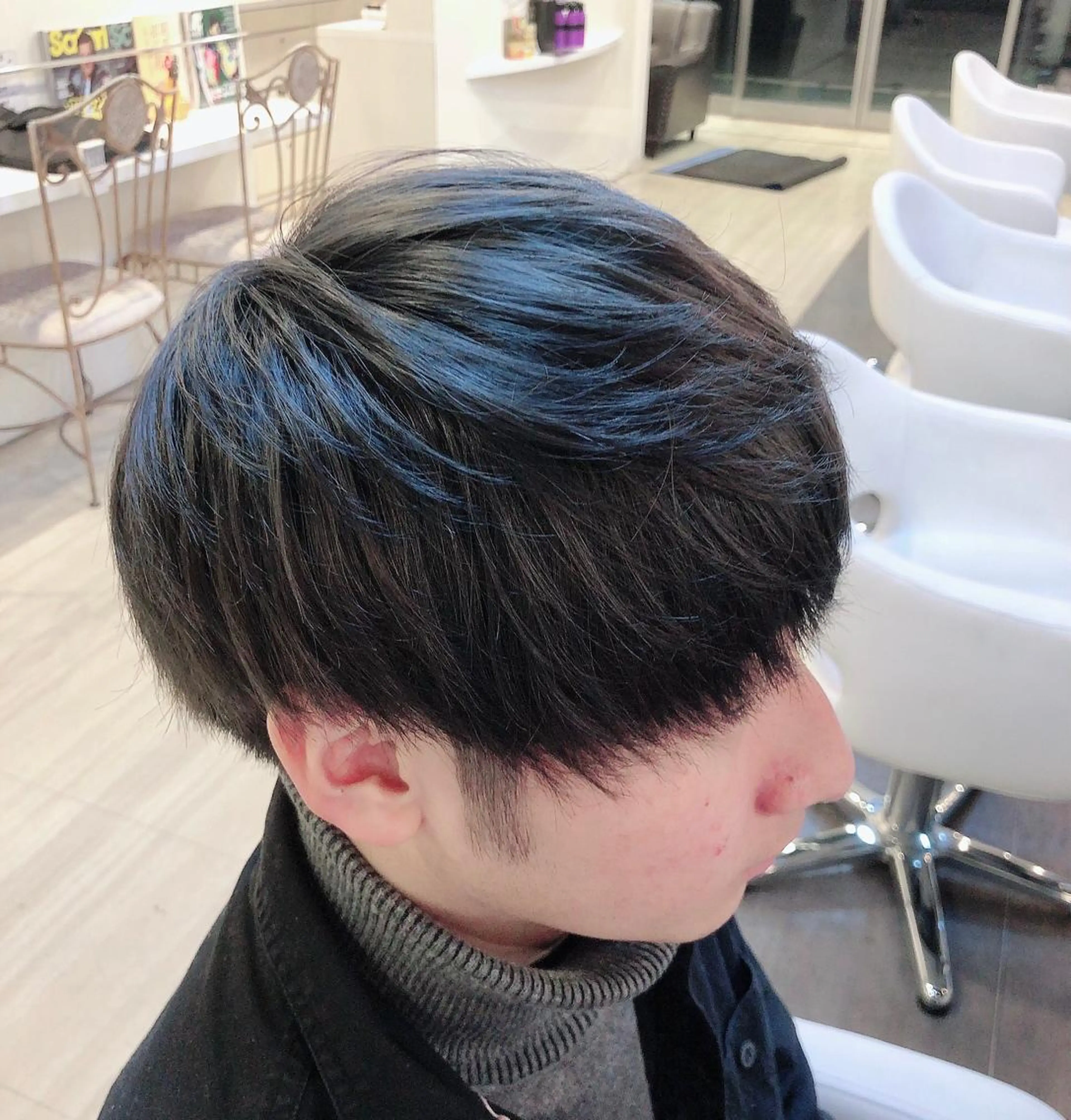 カラー 縮毛矯正 野口 恵のヘアスタイル