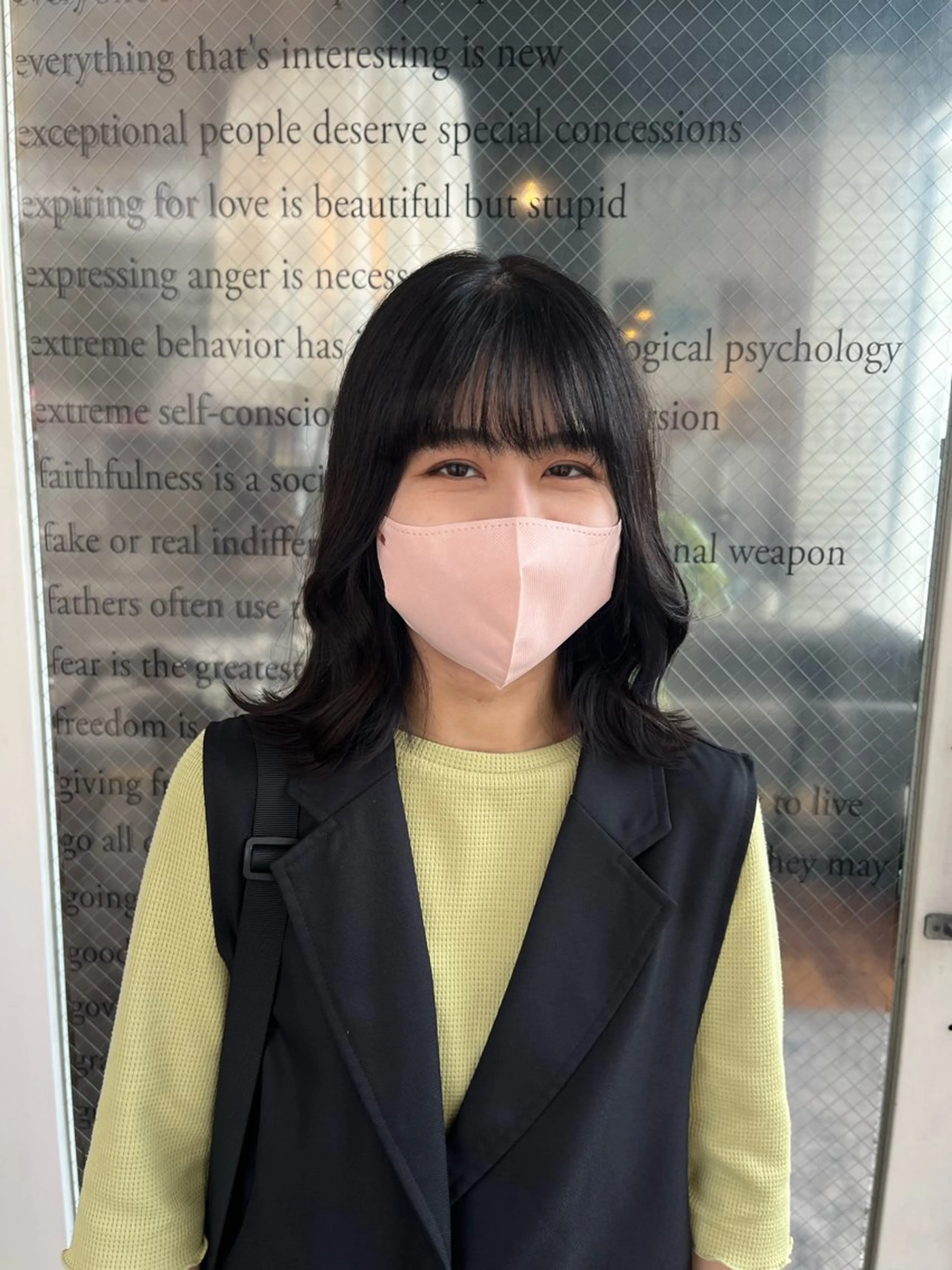 ミディアム カラー はるか/ CosyVelvetのヘアスタイル