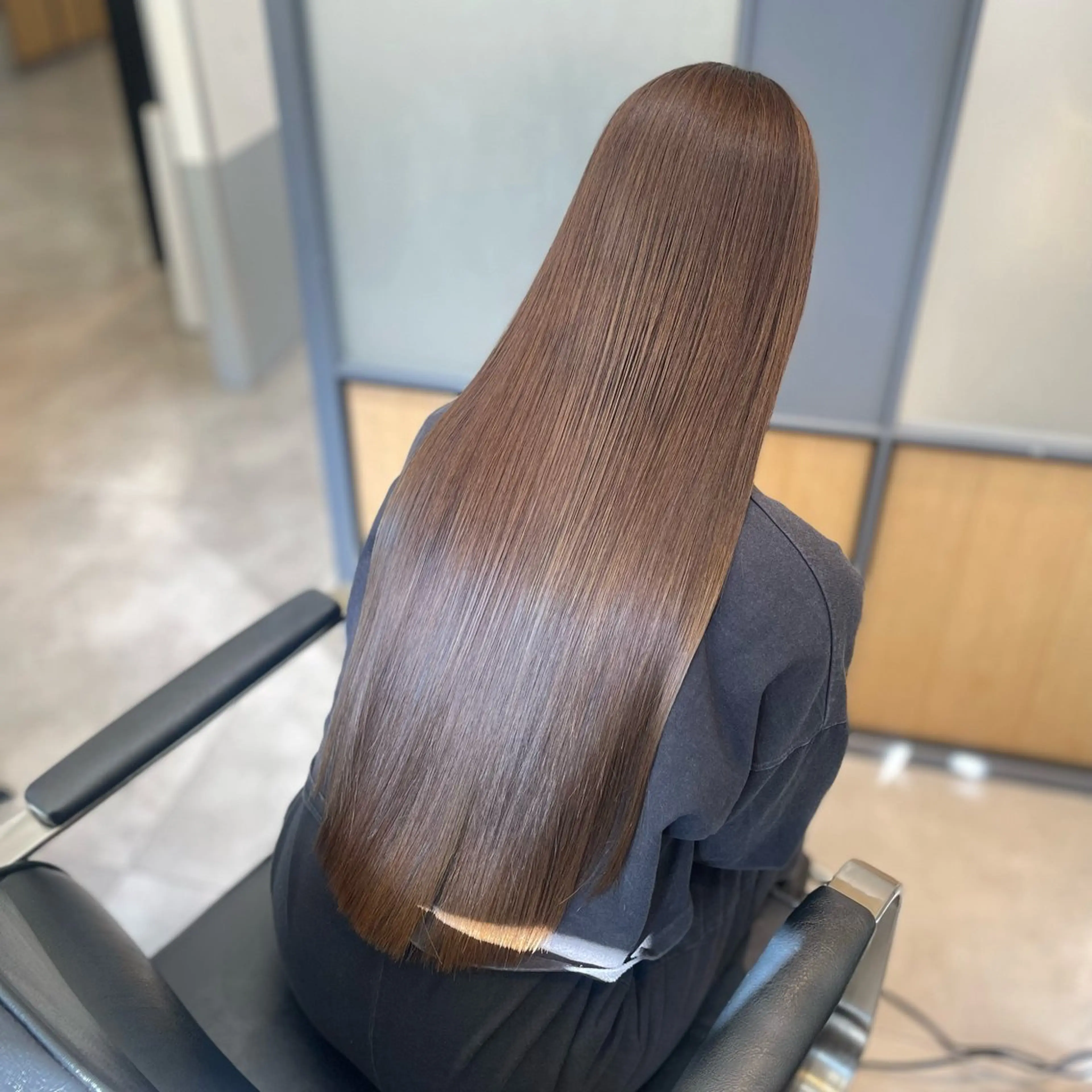 🌼髪質改善人気NO1🌼🕊️似合わせカット+髪質改善縮毛矯正🕊️酸性ストレート/髪質改善ストレート/艶髪/の写真