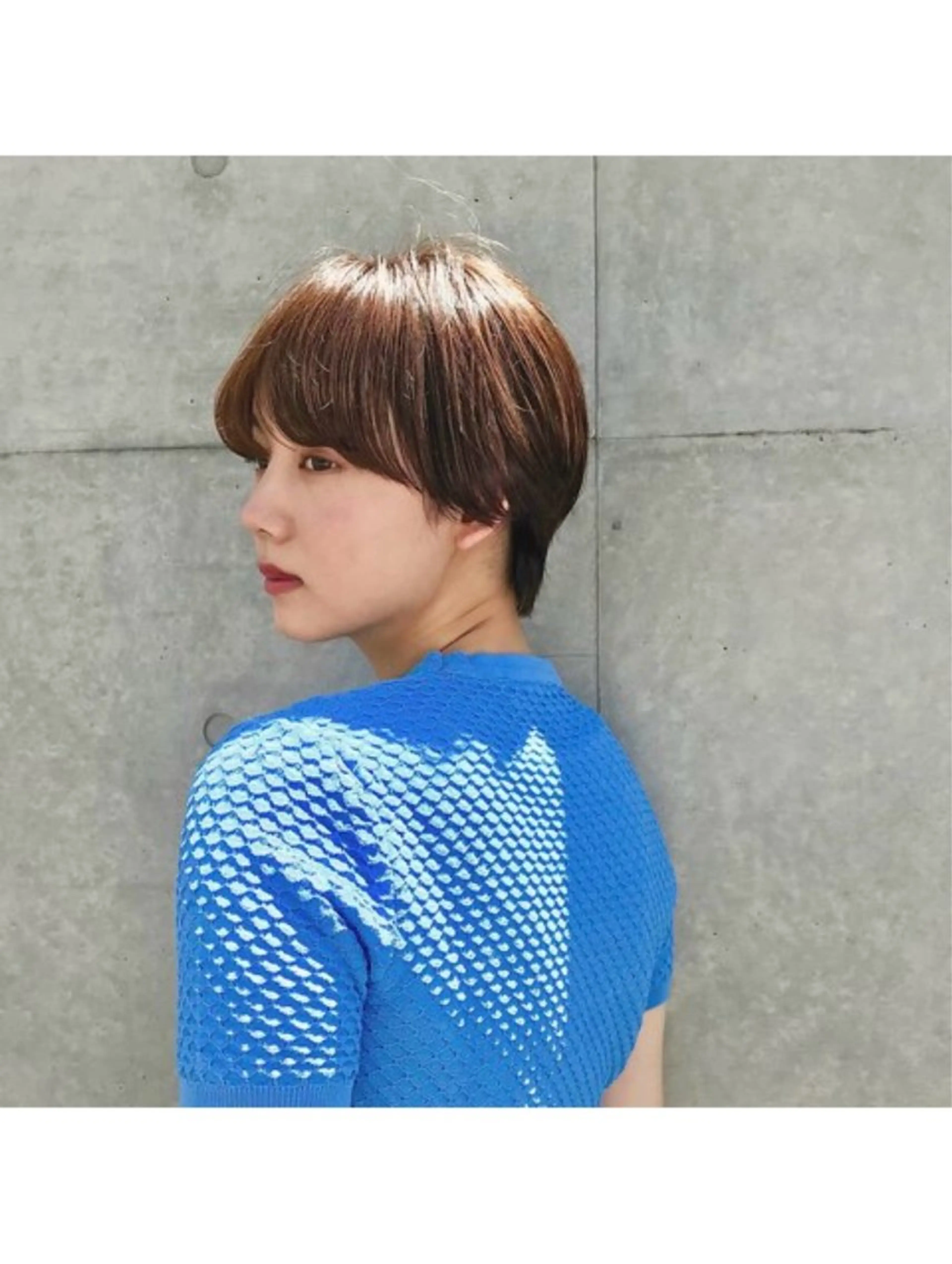 ショート カラー rise /メンズカットのヘアスタイル